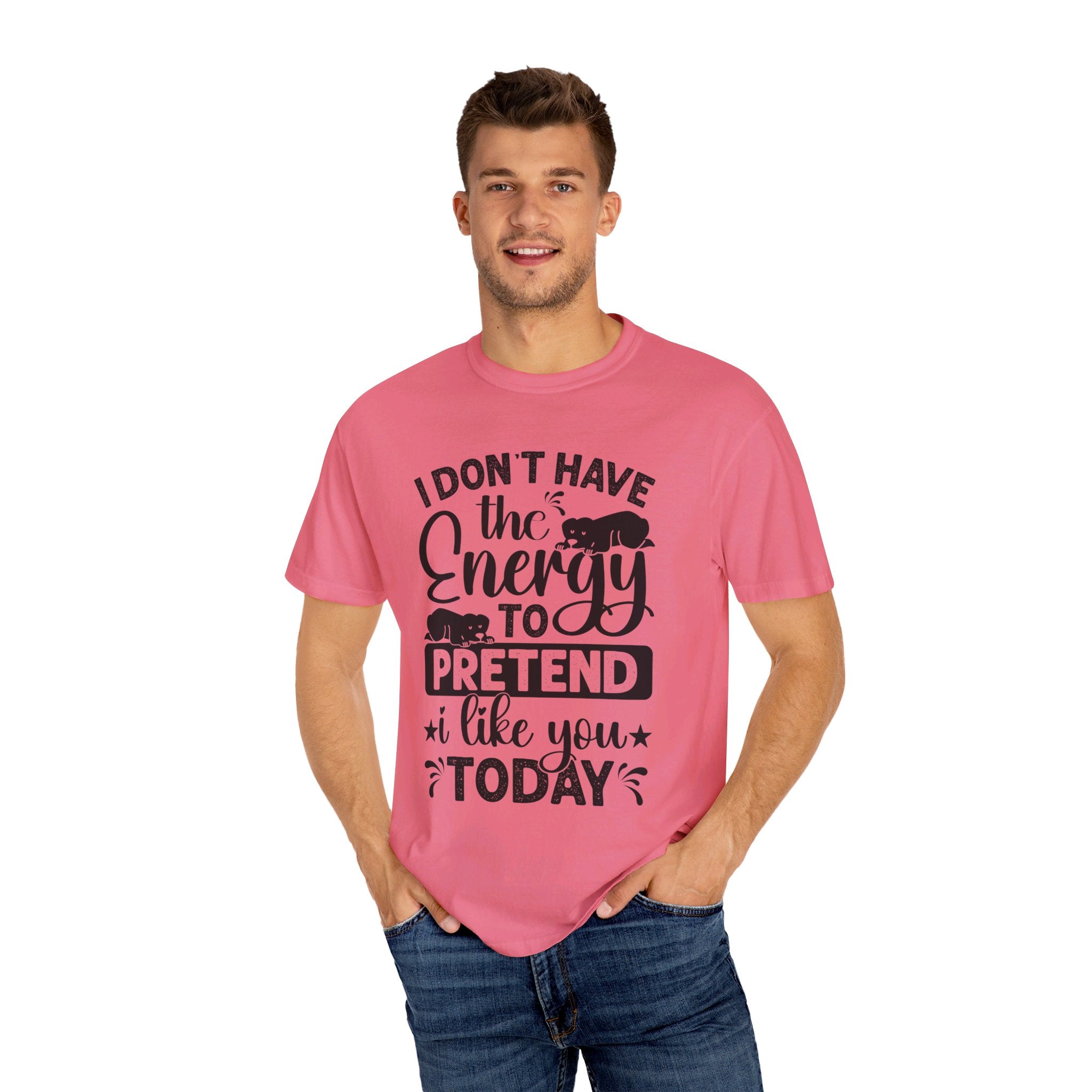 I Don't Have The Energy To Pretend I Like You Today Shirt, Funny Sarcastic Shirt, Sarcastic Quote Shirt, Sarcastic Shirt, Funny Women's Tee