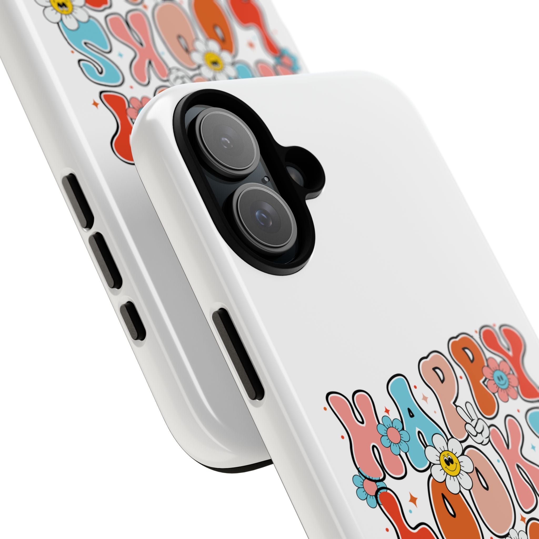 Happy Looks Good on You Phone Case, Mental Health Phone Case, Inspirational Phone Case, Therapist Gift, Depression Phone Case, iPhone, Google Pixel & Samsung Galaxy