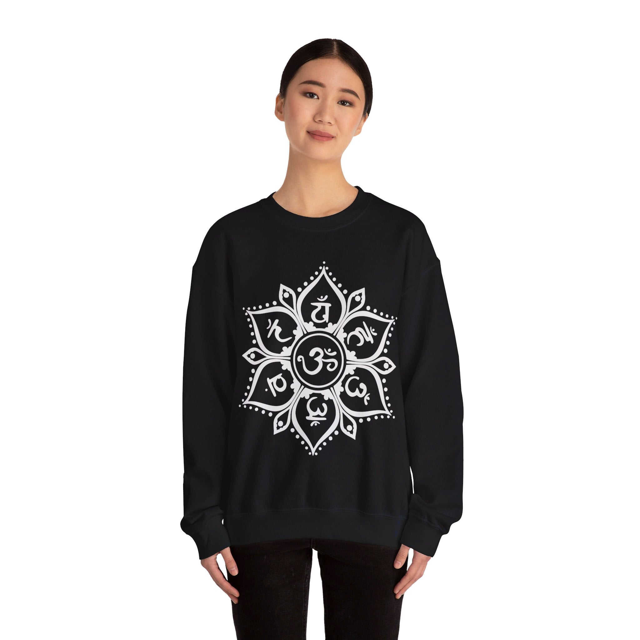 Chakra Sweatshirt, 7 Chakras Sweatshirt, Mystical Shirt, Boho Sweatshirt, Spiritual Meditation, Trust the Universe, Chakra Shirt