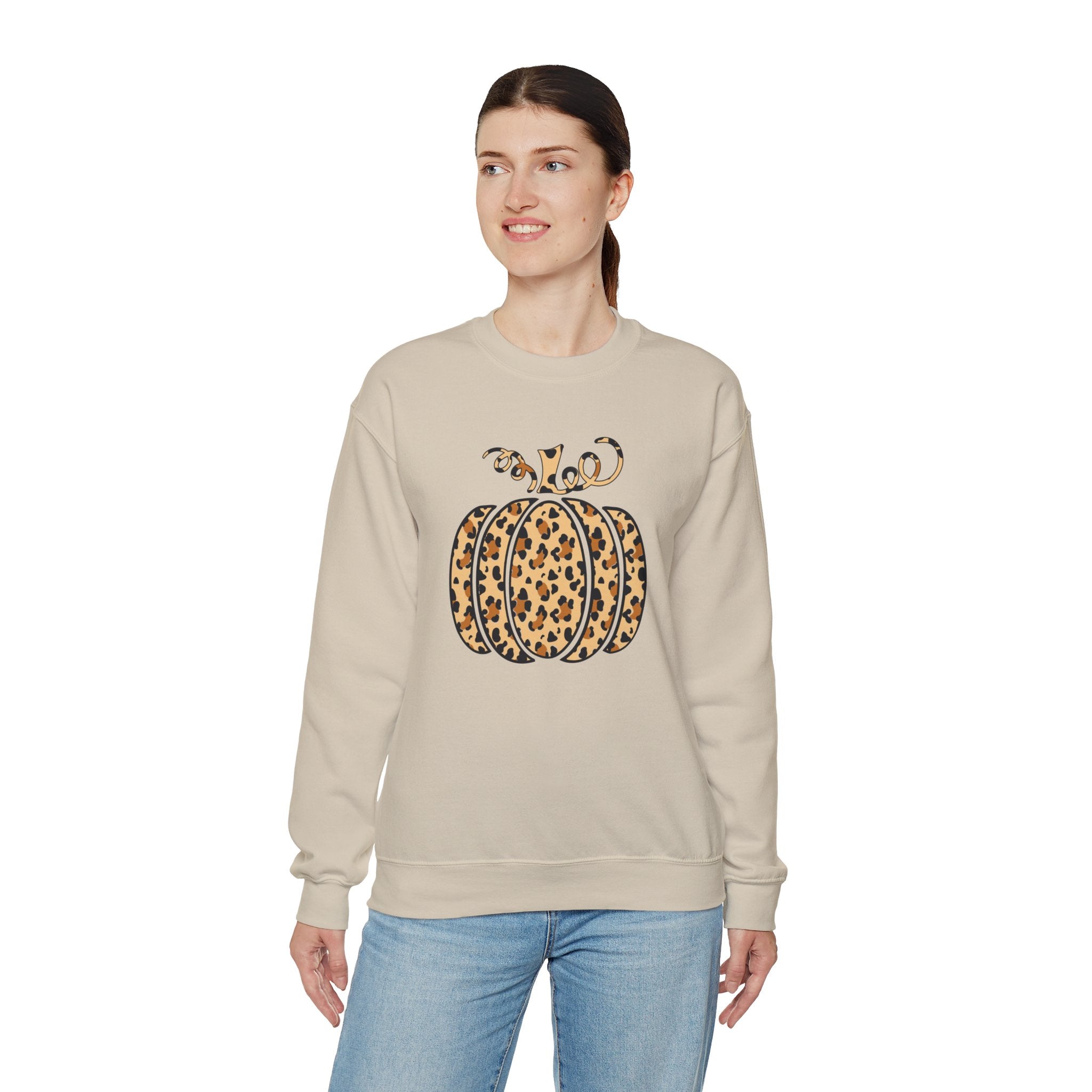 Leopard Pumpkin Sweatshirt, Cheetah Pumpkin Shirt, Thanksgiving Shirt, Thankful Shirt, Fall Shirt, Hello Pumpkin