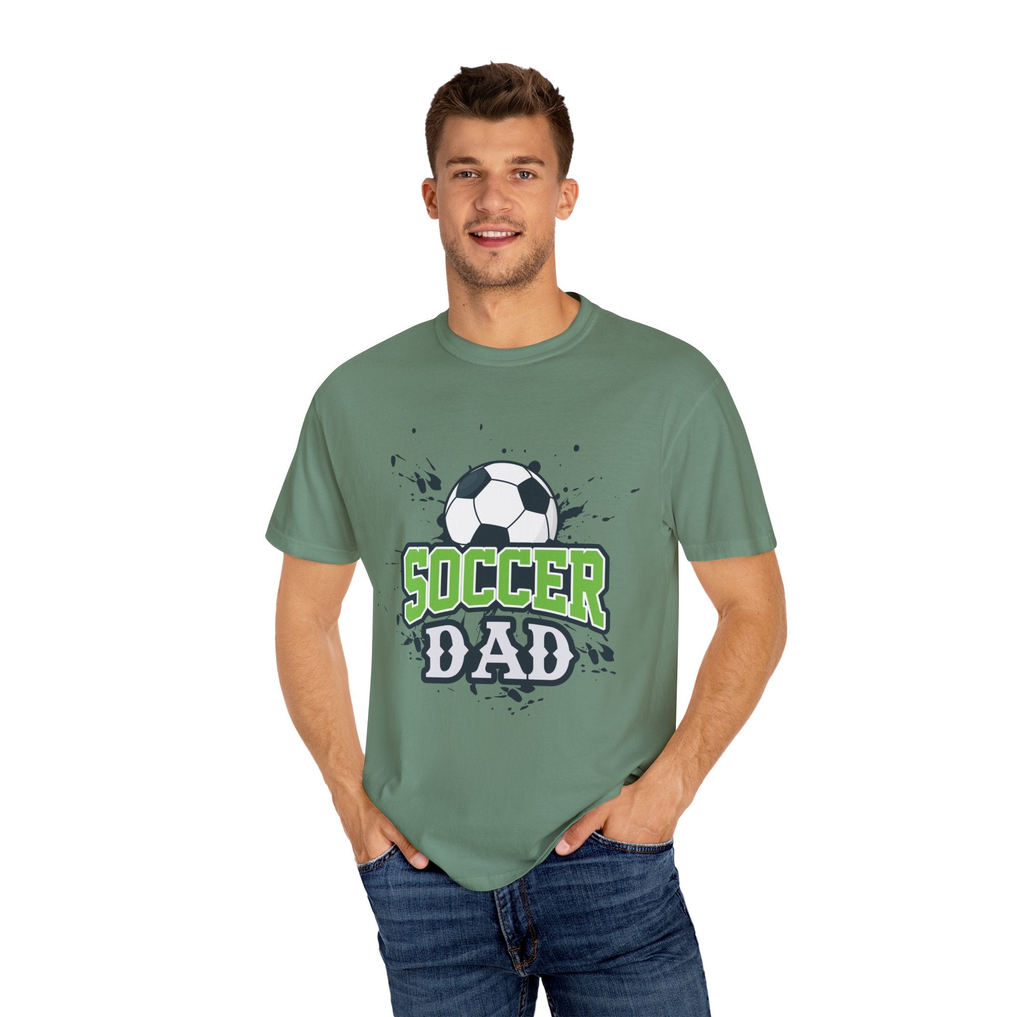 Soccer Dad Shirt, Soccer Dad Gift Tee, Disteressed Design Soccer Dad Tshirt, Sports Dad Gift Idea, Soccer Lover Gift, Game Day Sweatshirt, Soccer Fan Gift