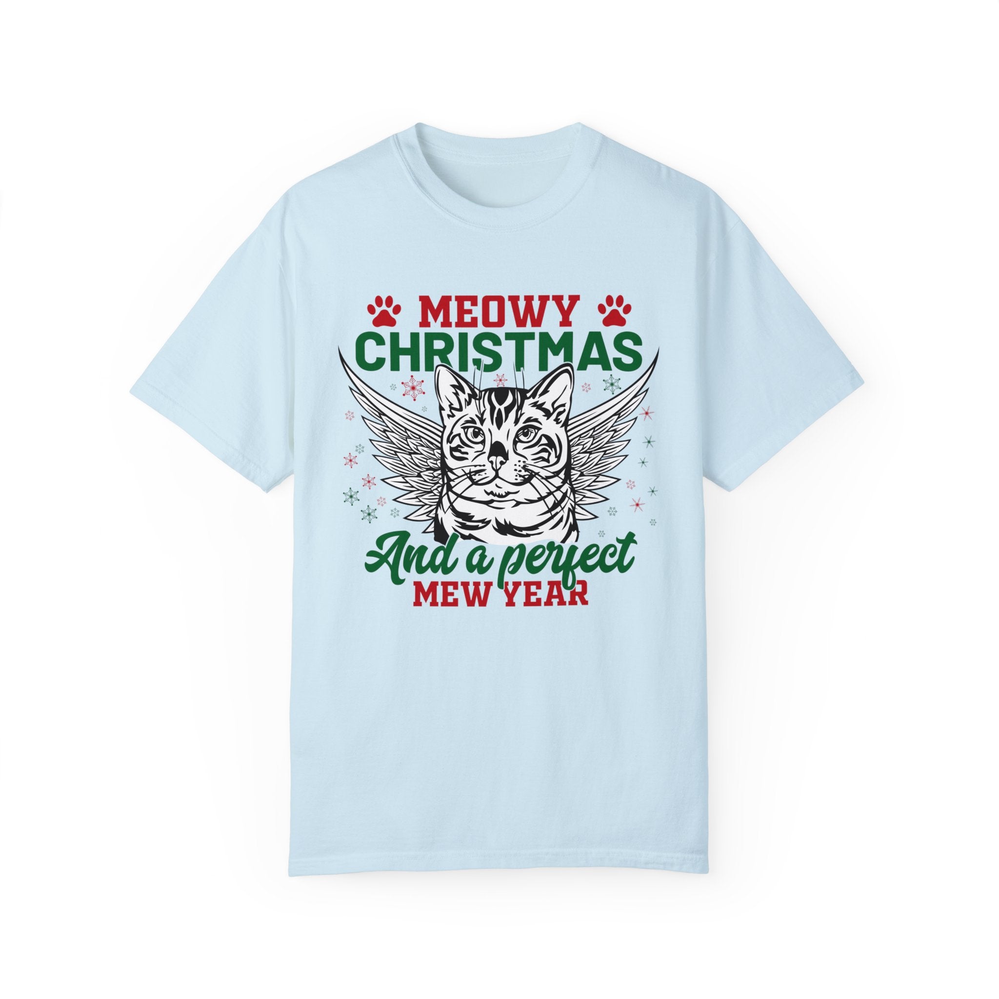 Cat Christmas Shirt Gift For Cat Lovers, Catmas Shirt, Meowy Tshirt, Cat Mom New Year Gift, Christmas Party, Christmas Meowy shirt