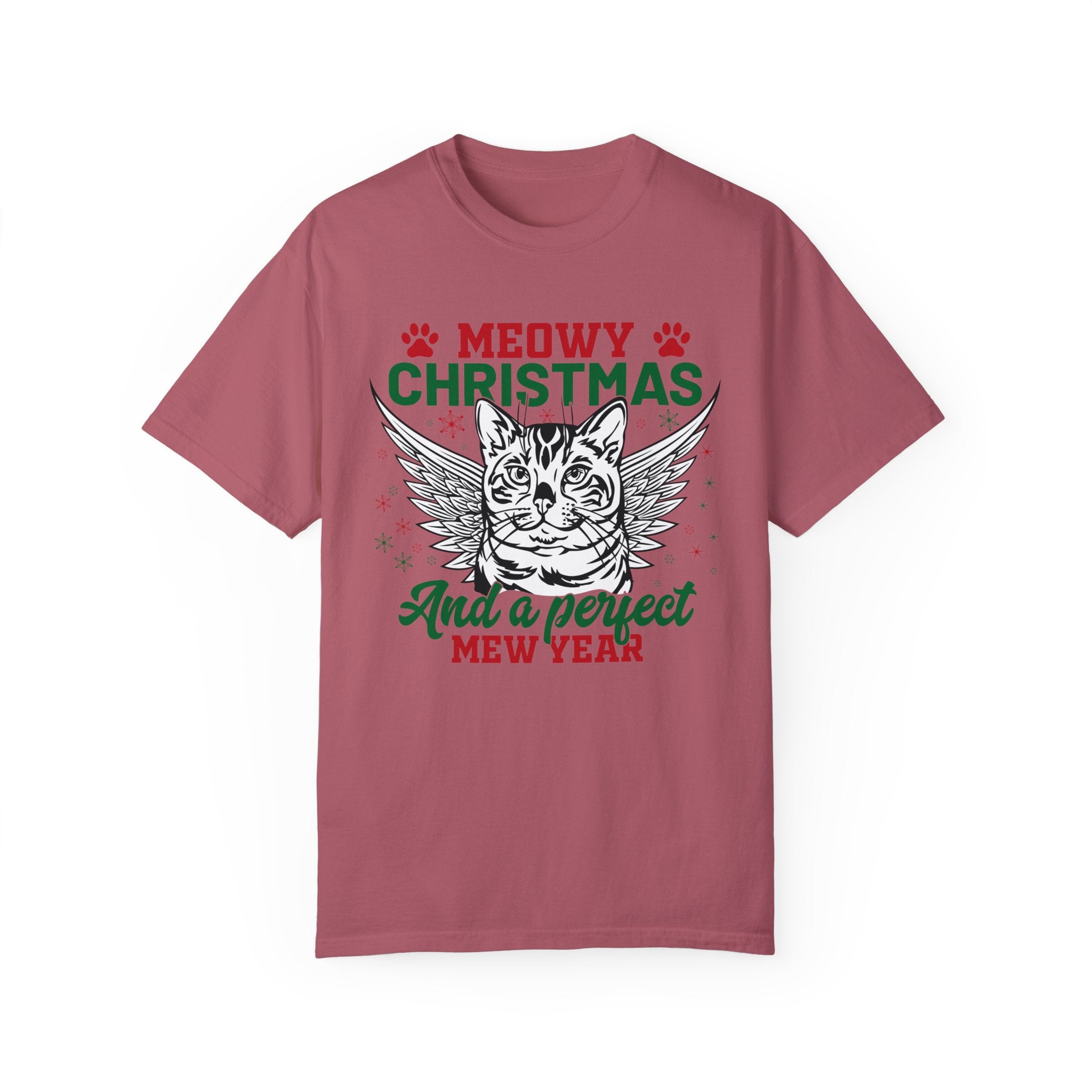 Cat Christmas Shirt Gift For Cat Lovers, Catmas Shirt, Meowy Tshirt, Cat Mom New Year Gift, Christmas Party, Christmas Meowy shirt