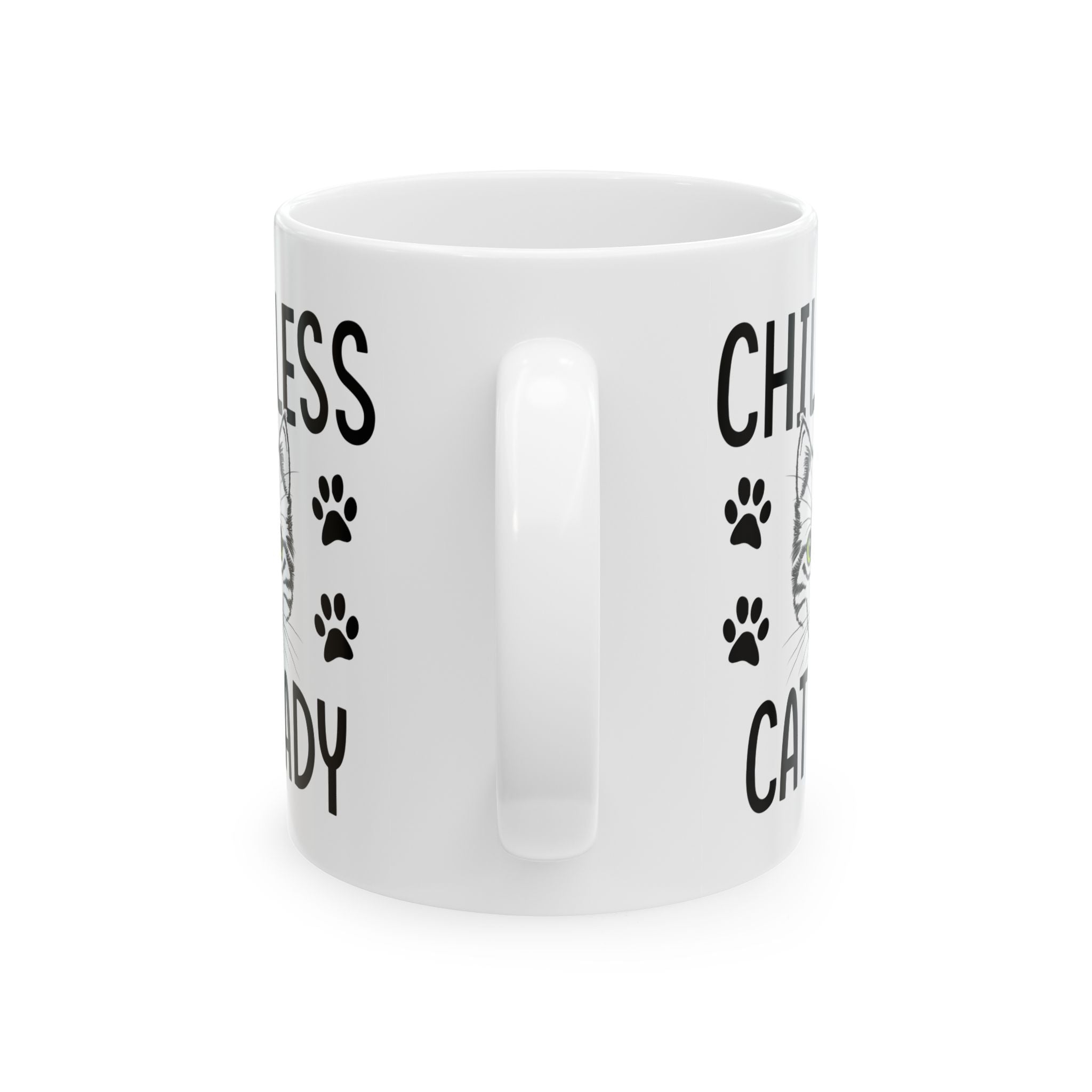Childless Cat Lady Gift, Quirky Cat Coffee Mug, Funny Liberal Mug, Proud Childless Cat Lady Mug, Political Satire Gift, Gift for Cat Lover