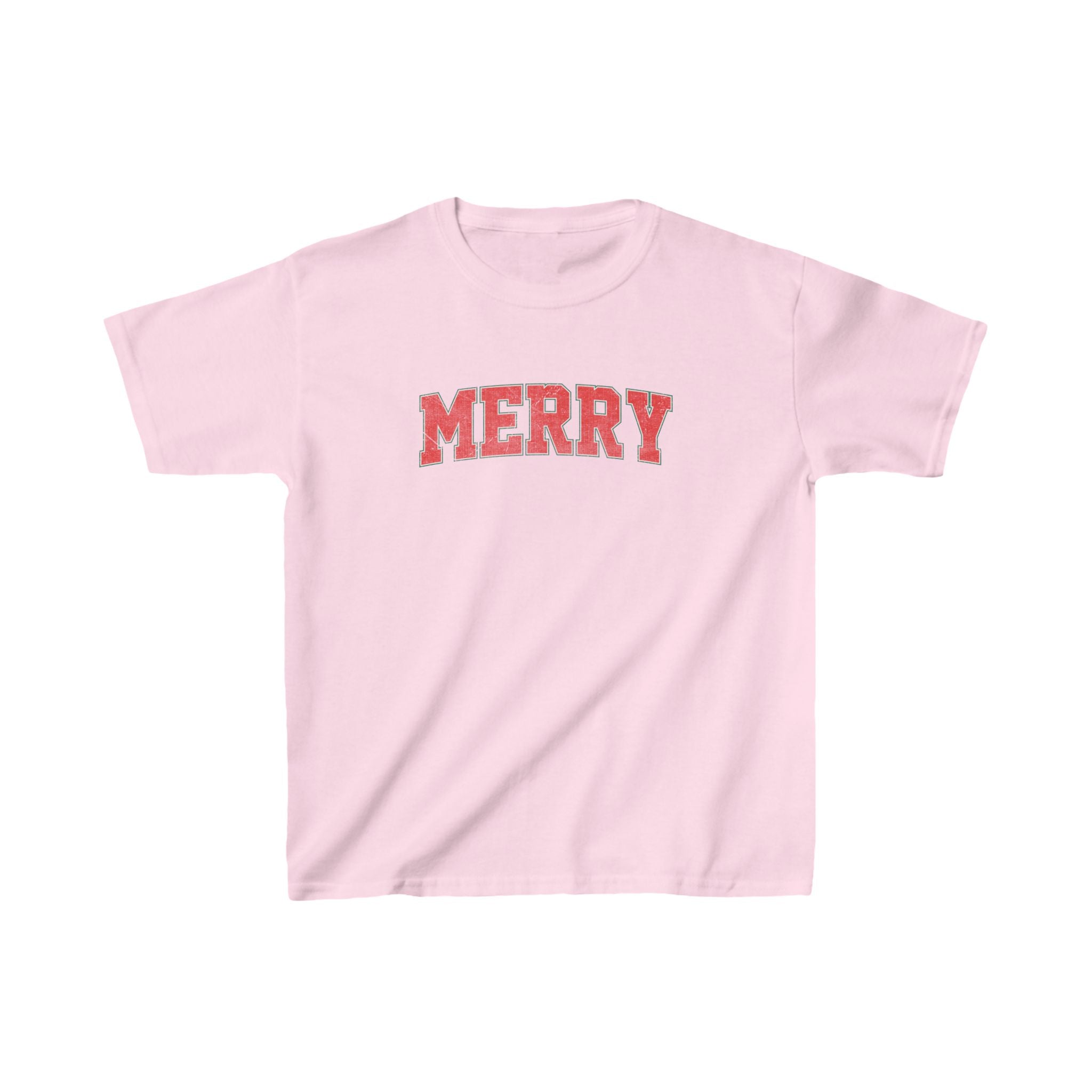 Merry Christmas Shirt For Kids, Merry Kids Shirt, Retro Christmas Kids Shirt, Cute Winter Natural Toddler Tee