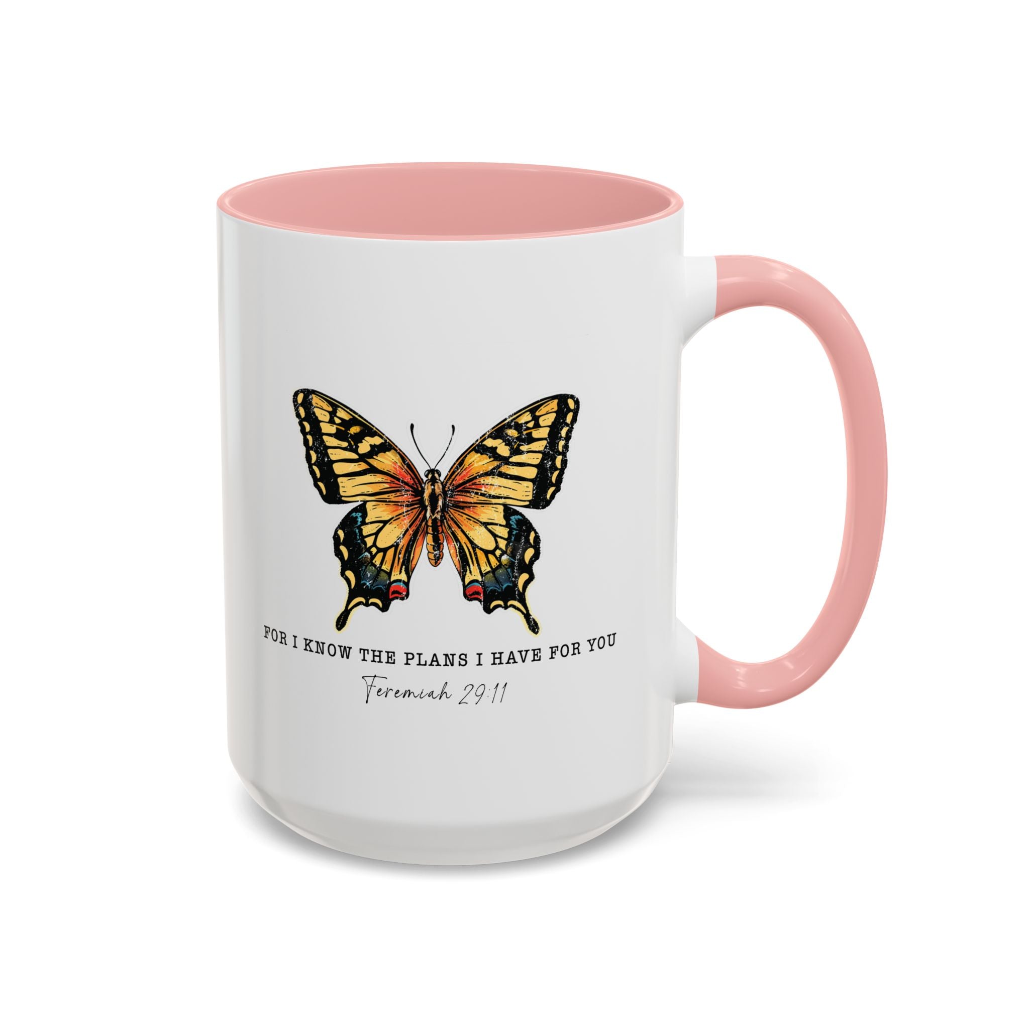 Religious Coffee Mug, Jesus Mug, For I Know The Plans I Have For You, Christian Cup, Faith Mug, Bible Verse