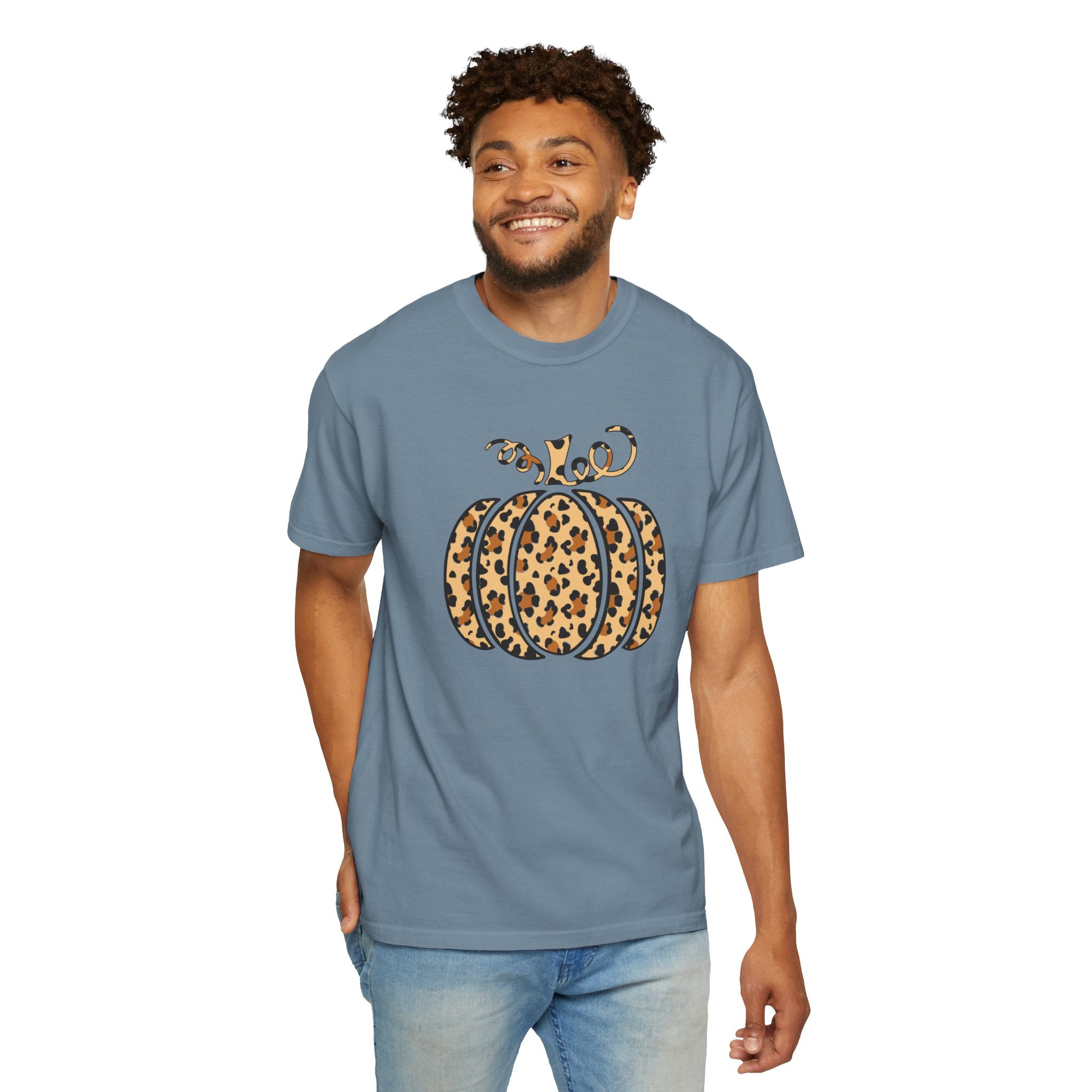 Leopard Pumpkin T-Shirt, Cheetah Pumpkin Shirt, Thanksgiving Shirt, Thankful Shirt, Fall Shirt, Hello Pumpkin