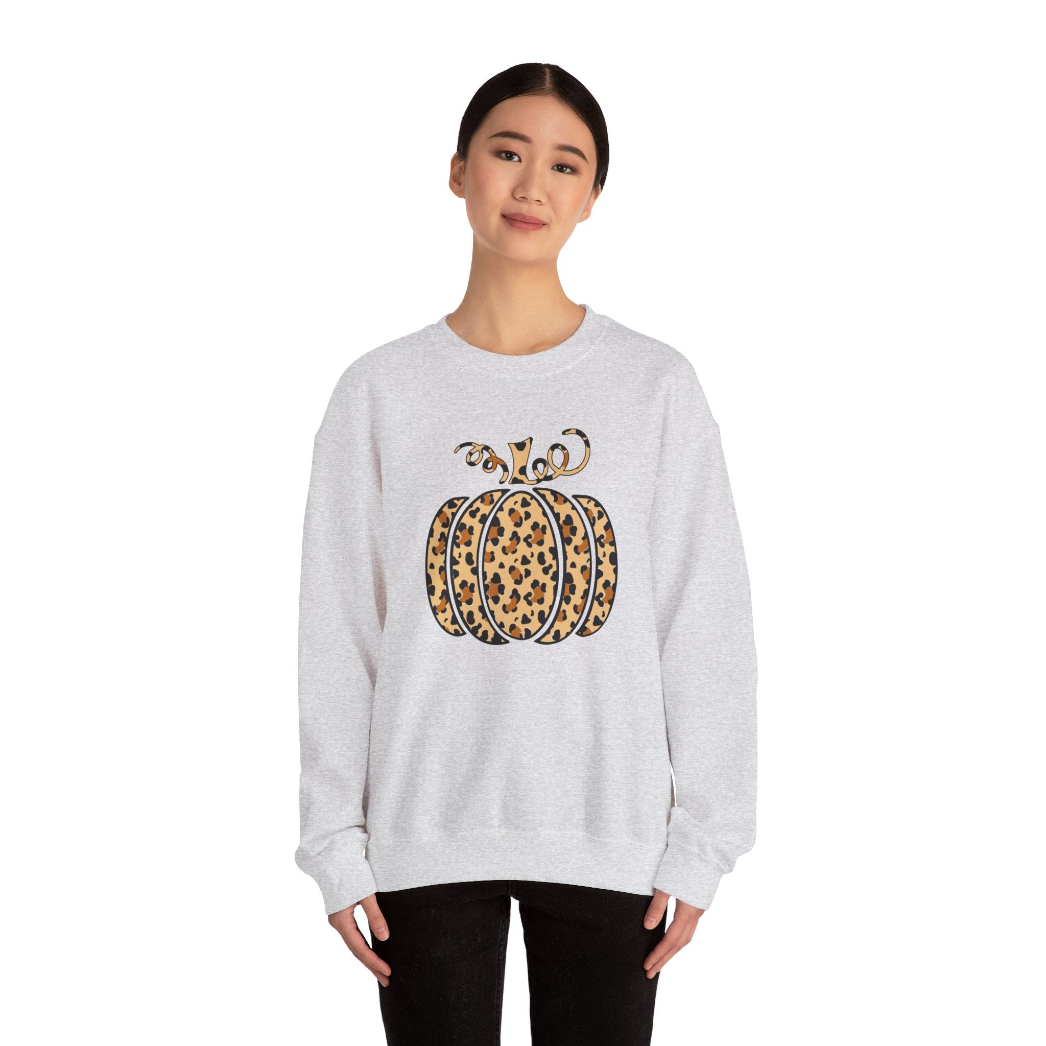 Leopard Pumpkin Sweatshirt, Cheetah Pumpkin Shirt, Thanksgiving Shirt, Thankful Shirt, Fall Shirt, Hello Pumpkin