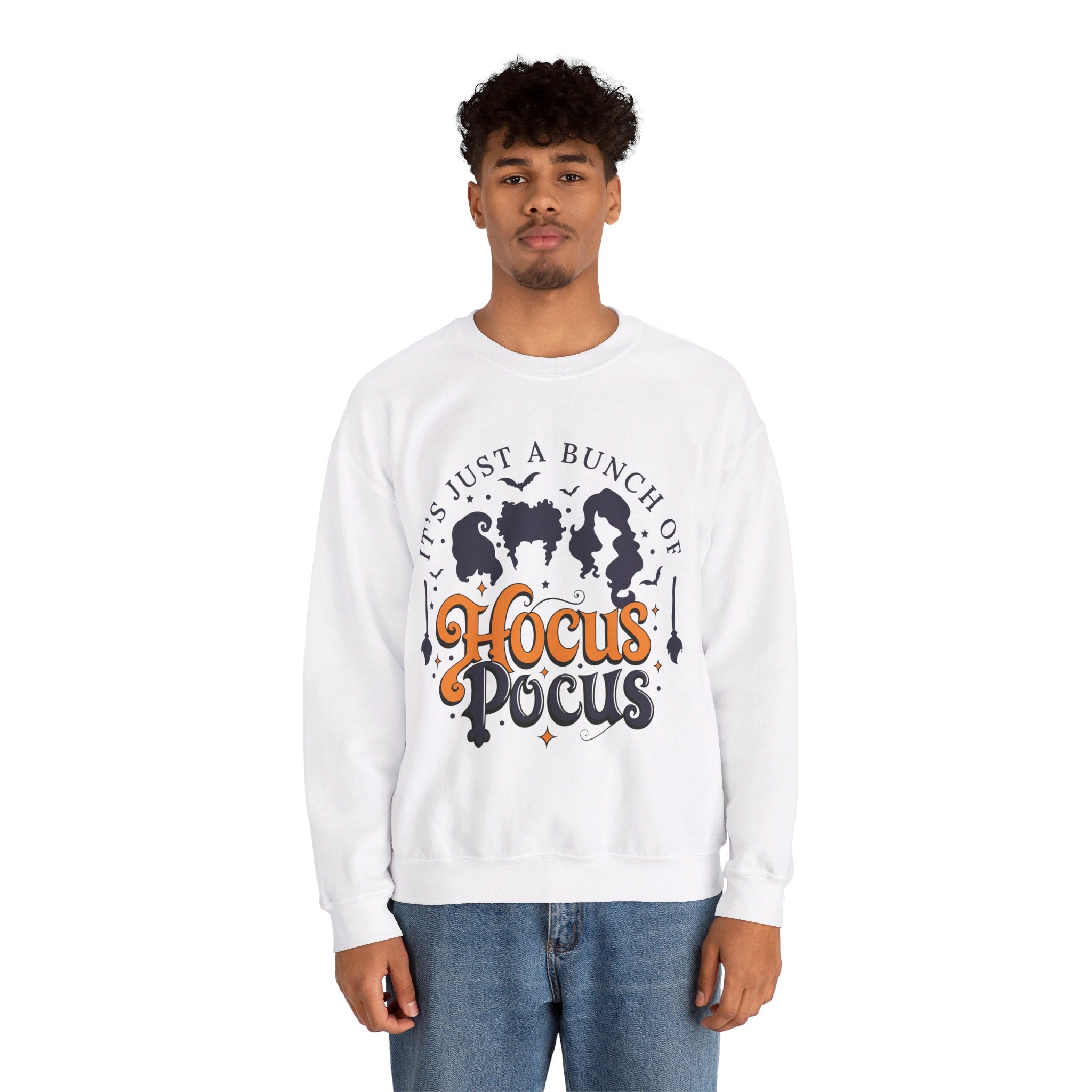 It's Just A Bunch Of Hocus Pocus, Disney Halloween Hocus Pocus Shirt, Mickey And Friends, Disney Sanderson Sisters Shirt, Happy Halloween