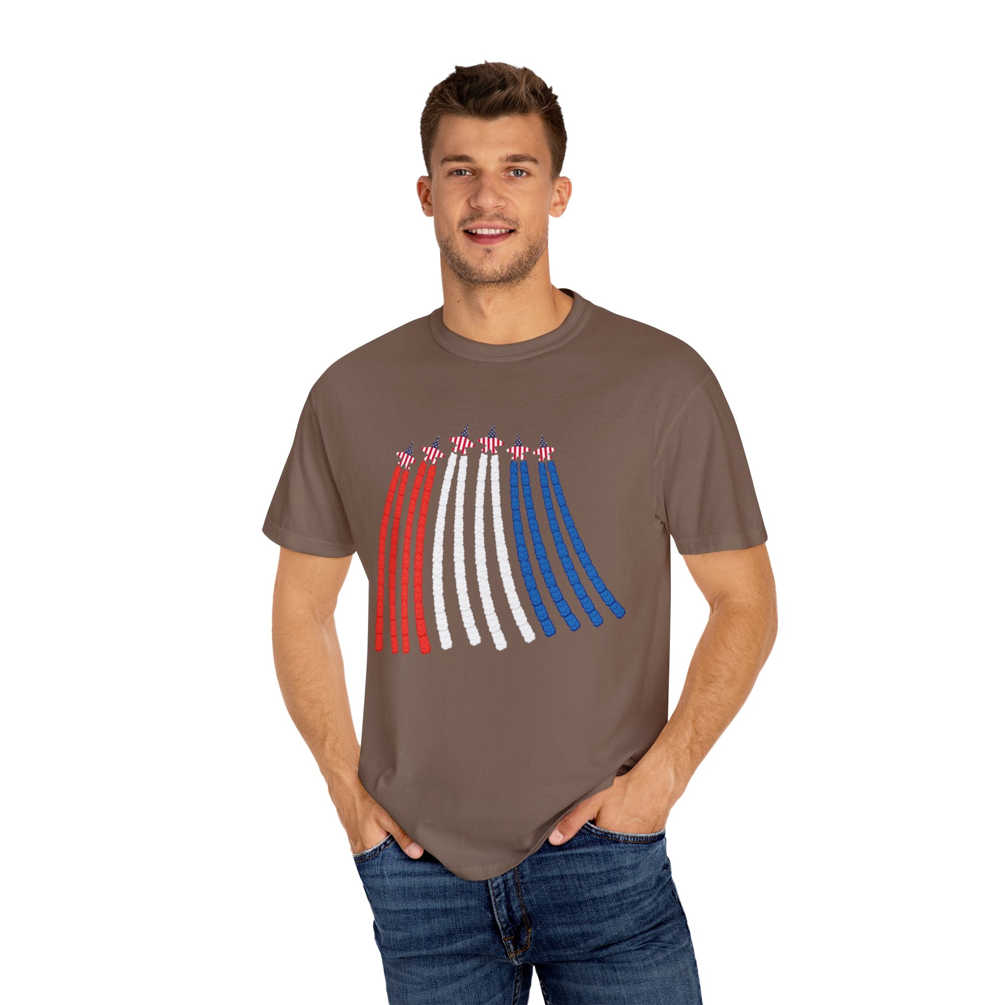 USA Air Force Flyover TShirt, Red White Blue Shirt,4th Of July Shirt, American Flag Tee, Air Force Shirt, Freedom Shirt, Airplane Show Shirt