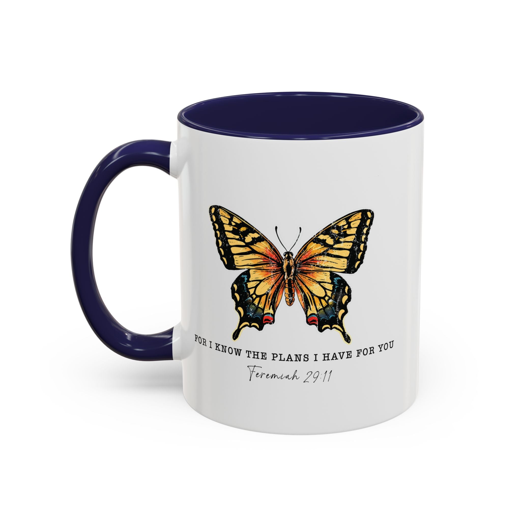 Religious Coffee Mug, Jesus Mug, For I Know The Plans I Have For You, Christian Cup, Faith Mug, Bible Verse
