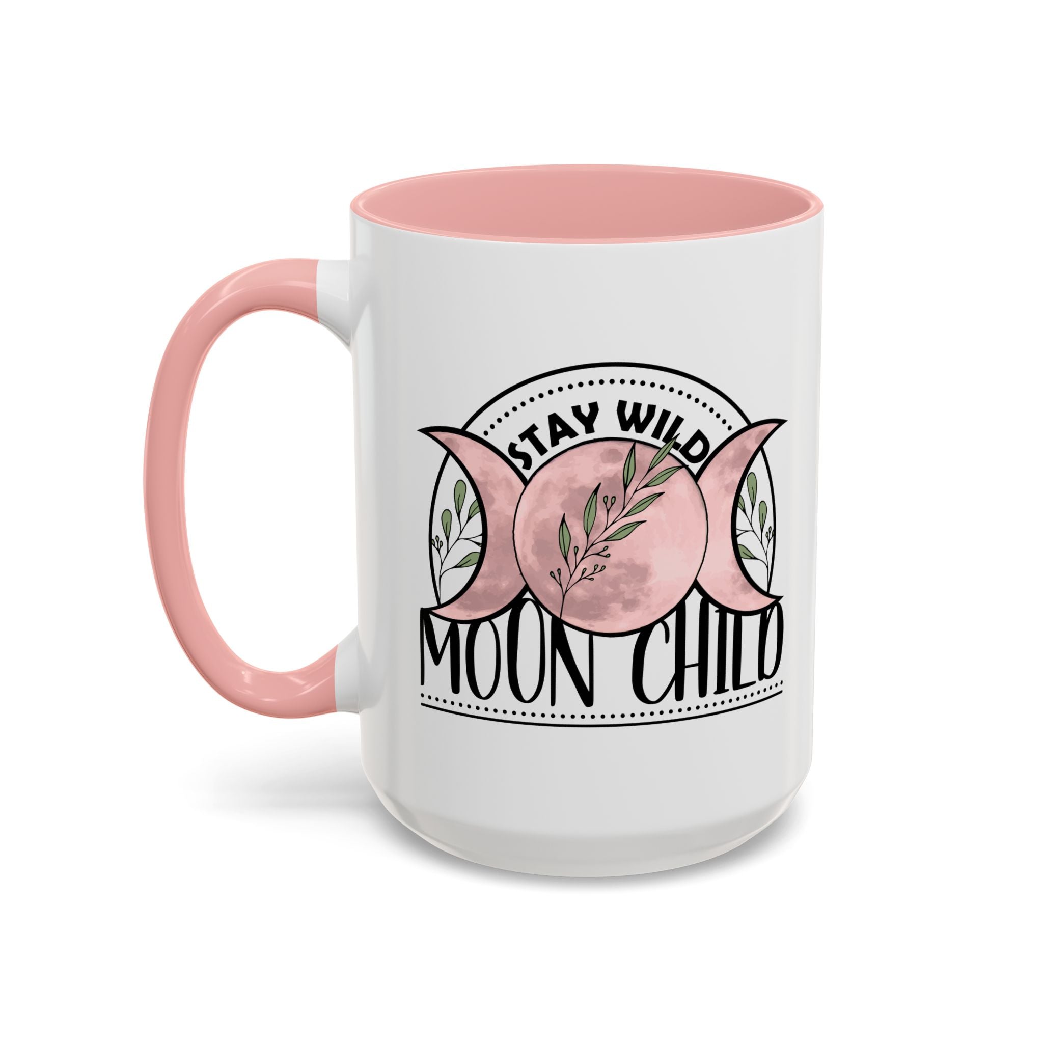 Stay Wild Moon Child Mug, Moon Coffee Mug, Witchy Mug, Mystical Mug, Nature Mug, Gift Mug, Boho Coffee Mug