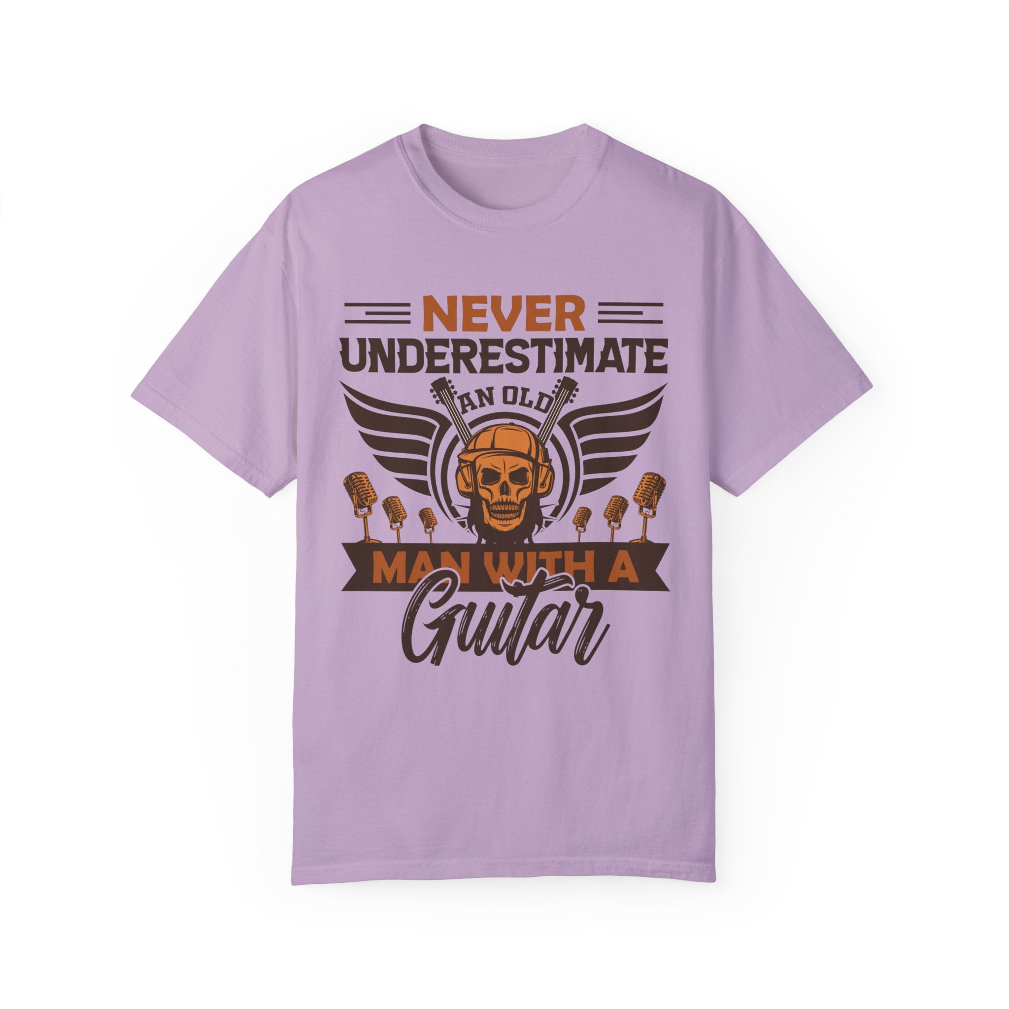 Guitar Lover Shirt, Never Underestimate An Old Man With A Guitar Shirt, Electric Guitar Gift, Musician Guitarist Guitar Player Country T-shirt, Vintage Tshirt