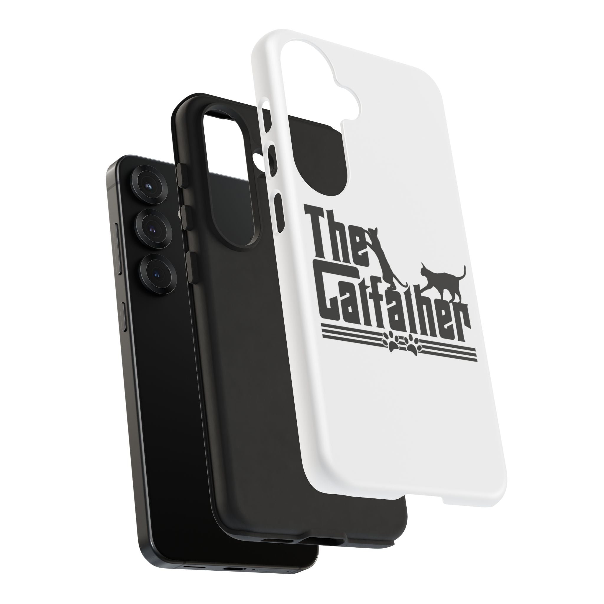 The Catfather Tough Phone Case for Iphone, Google Pixel & Samsung Galaxy