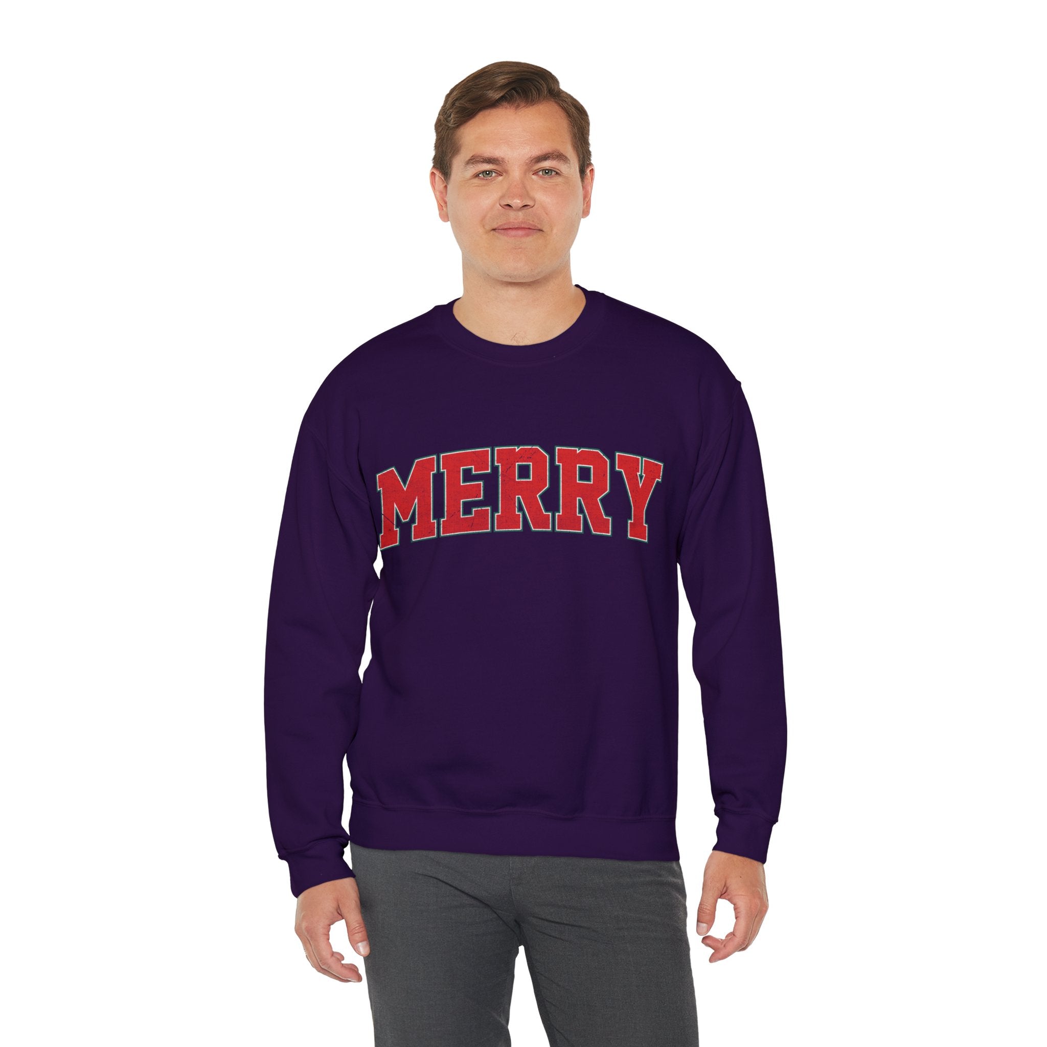 Merry Christmas Sweatshirt, Christmas Shirts, Cute Winter Sweater, Christmas Shirt for Women, Christmas Crewneck Sweatshirt, Holiday Sweater