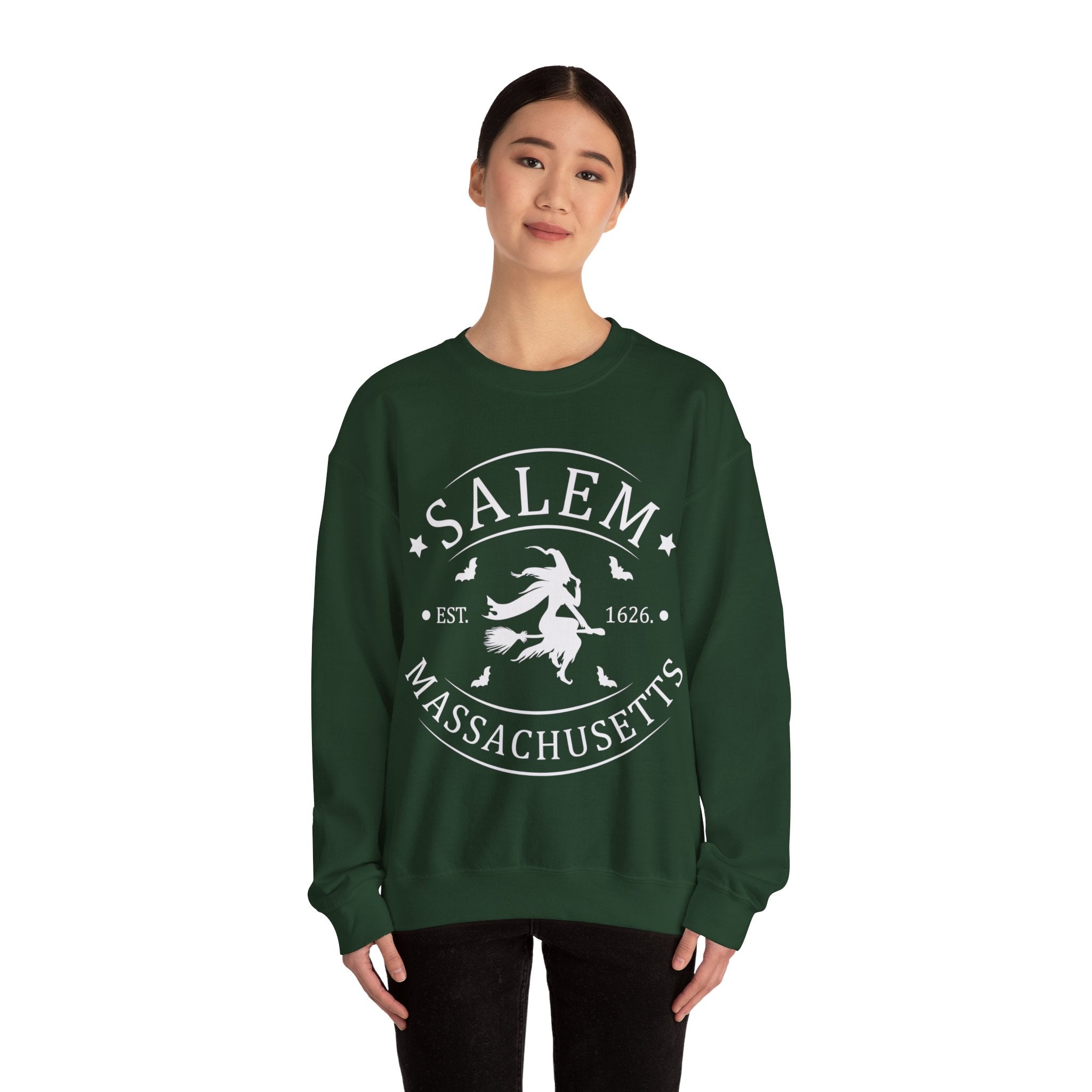 Salem Massachusetts Halloween Sweatshirt, Salem Witches Shirt, Halloween Shirt, Salem Sweatshirt, Salem 1626 Sweatshirt