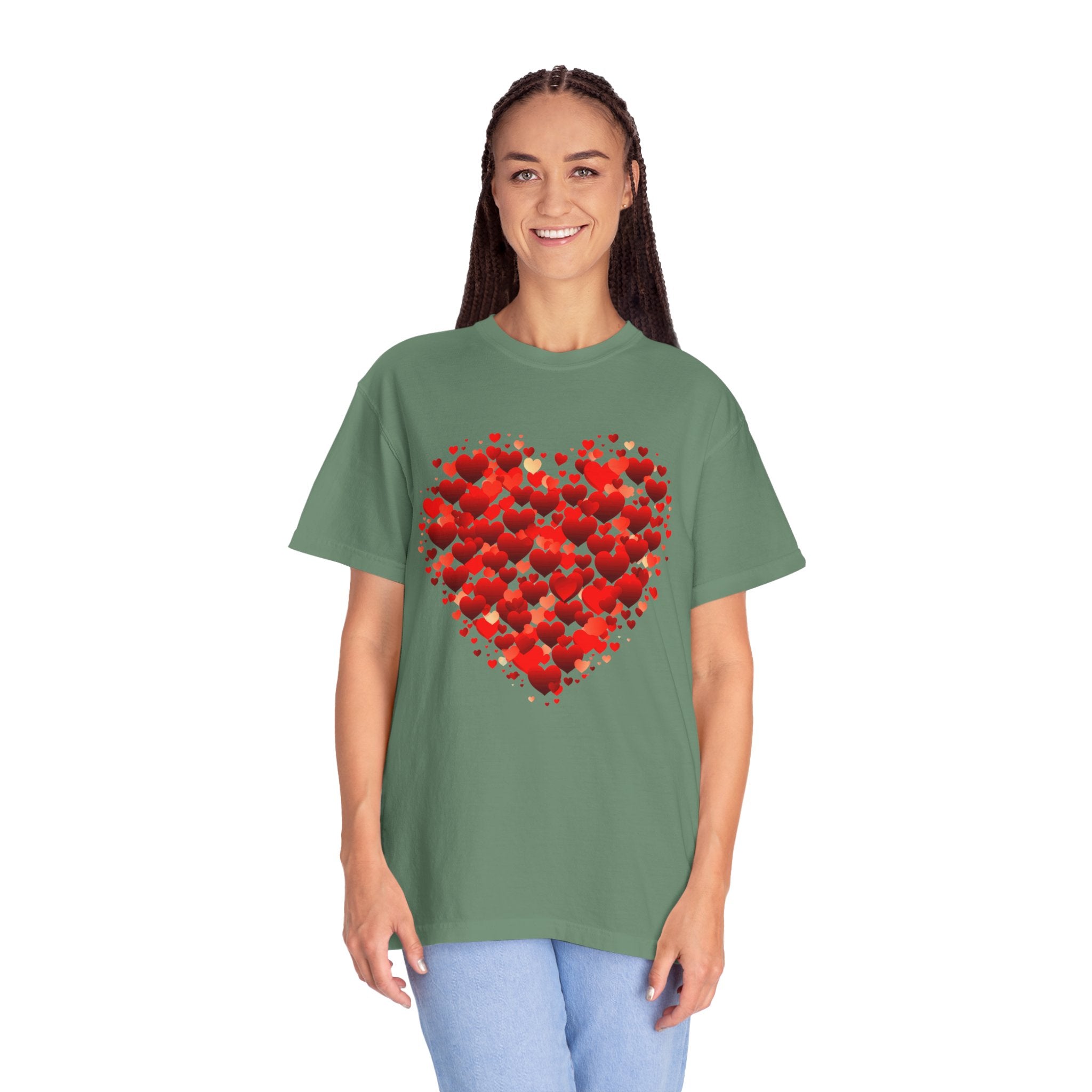 Double Heart Shirt, Valentines Gift Shirt, Love Shirt, Valentines Day Heart Tee, Teacher Gift Shirt, Valentine Heart Tee, Women Girl Heart