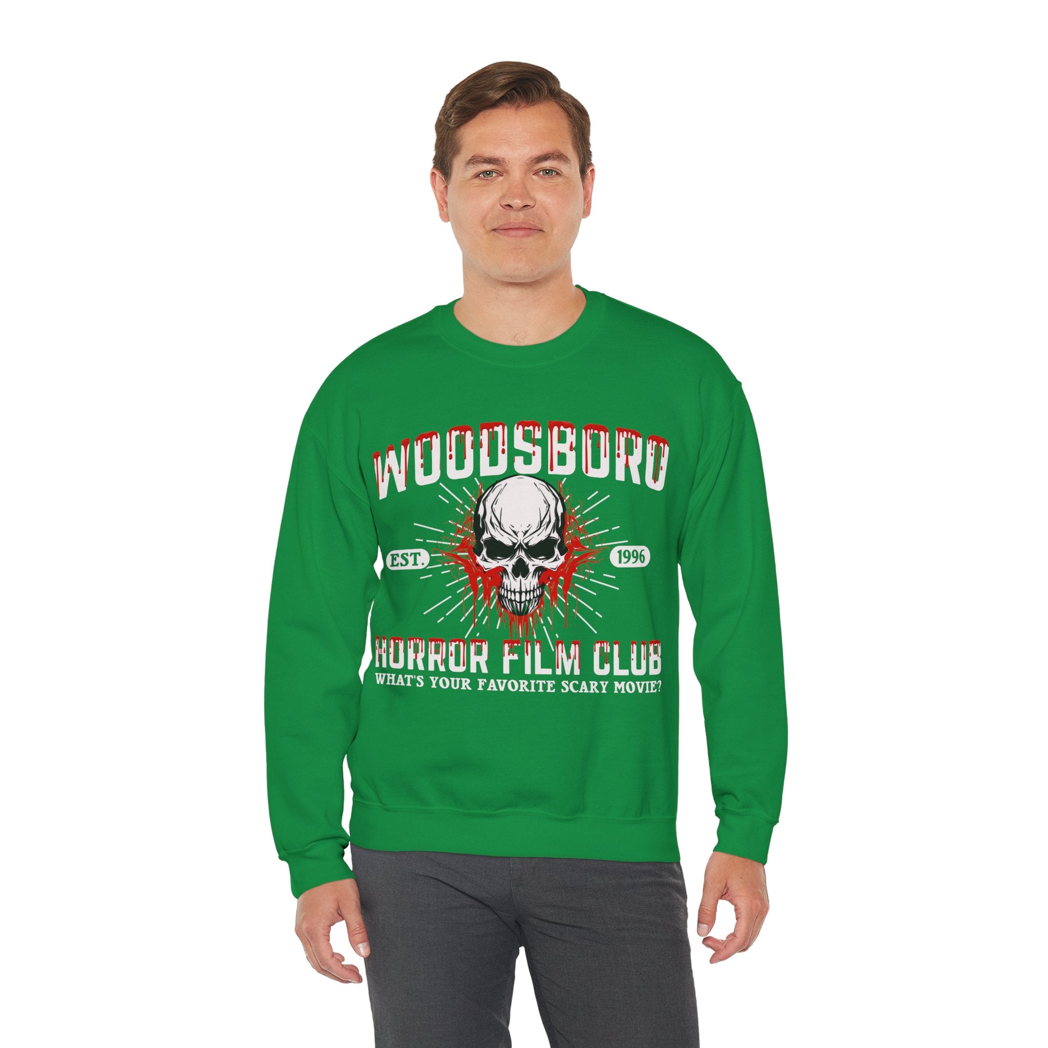 Woodsboro Sweatshirt, Woodsboro Horror Film Club Shirt, 90s Horror Movie Tee, Horror Movie Shirt, Woodsboro High Sweater, Horror Movie Gifts