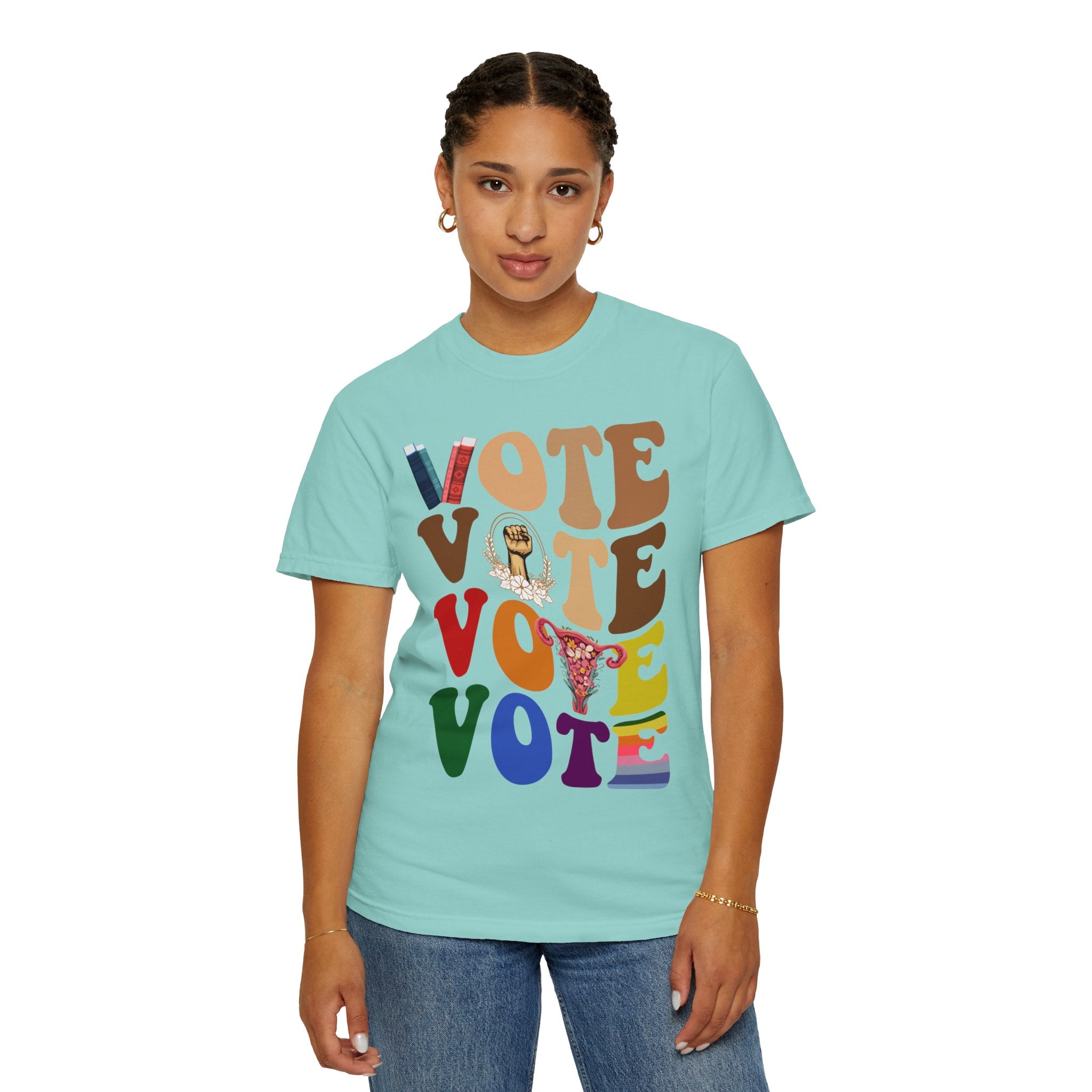 UNIDAZE Vote Shirt, Banned Books Shirt, Election 2024 Shirt, Political Activism Shirt, Reproductive Rights Tee, Pro Roe V Wade, LGBTQ Rights, Vote Gift Printify Banned Books Shirt BLM Shirt Cotton Crew neck DTG Election 2024 Shirt election tee equality shirt feminist gift shirt human rights shirt LGBTQ Rights Men's Clothing Oversized Political Activism Pro Roe V Wade Reproductive Rights T-shirts TikTok Unisex Vote Gift Vote Shirt Women's Clothing