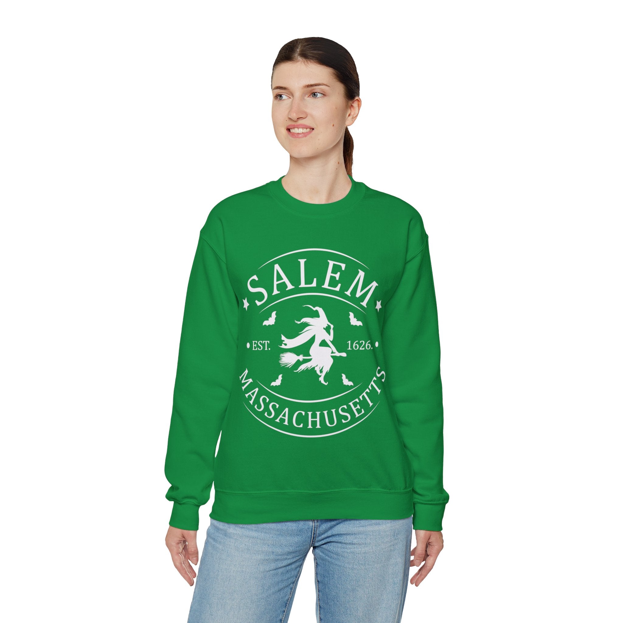 Salem Massachusetts Halloween Sweatshirt, Salem Witches Shirt, Halloween Shirt, Salem Sweatshirt, Salem 1626 Sweatshirt