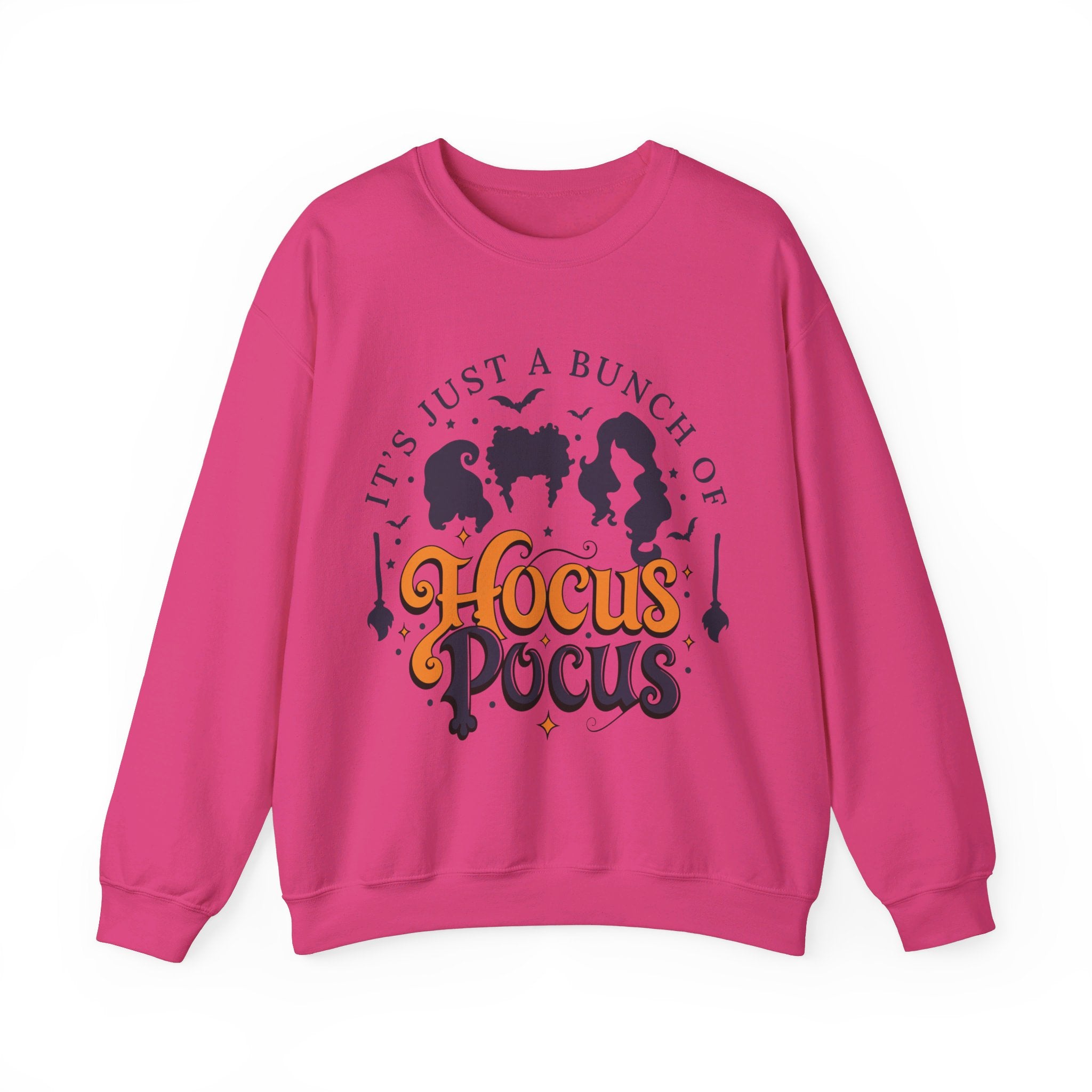 It's Just A Bunch Of Hocus Pocus, Disney Halloween Hocus Pocus Shirt, Mickey And Friends, Disney Sanderson Sisters Shirt, Happy Halloween