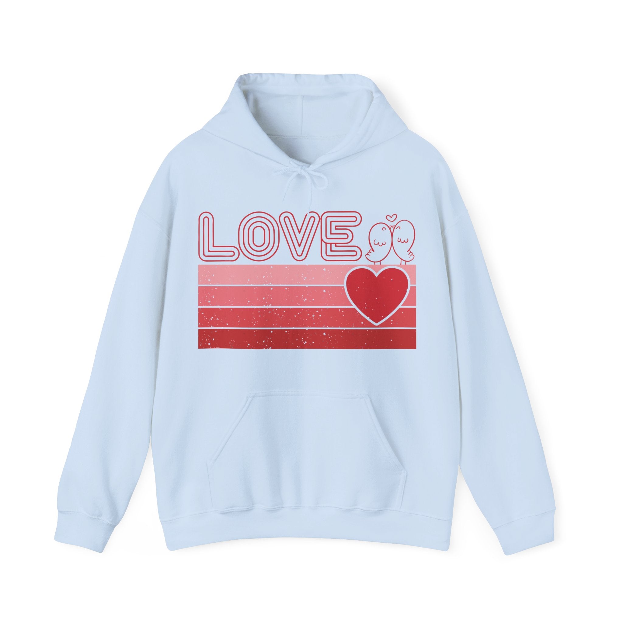 Retro Love Valentines Day Hoodie, Valentines Day Shirts For Woman, Heart Hooded Sweatshirt, Cute Valentine Shirt, Valentines Day Gift, Valentines Gift