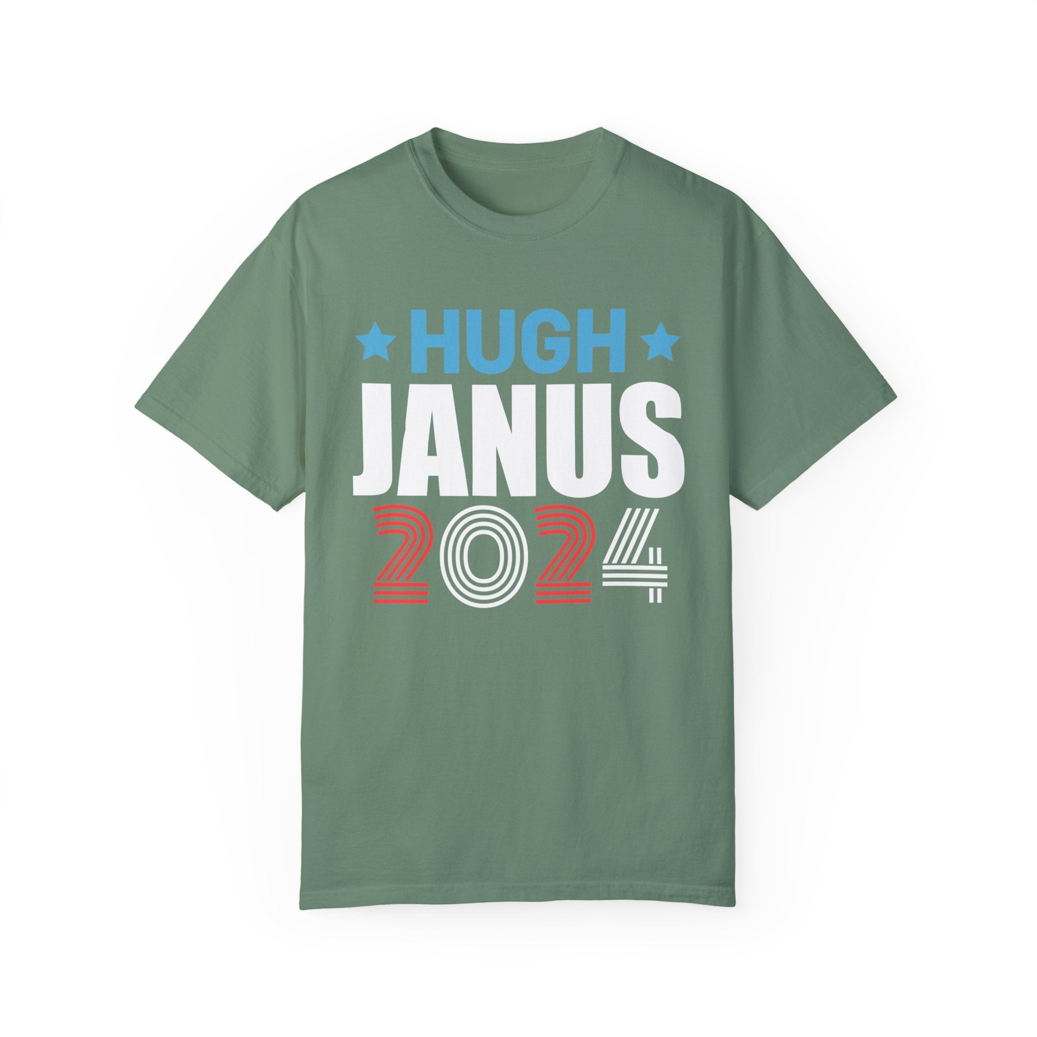 UNIDAZE Hugh Janus Hilarious Funny Political Unisex T-shirt Printify 2024 election tee 4th of july gift tee american politics barry mccockiner Cotton Crew neck dad gift DTG enorma scox funny election shirt funny political funny politics hilarious political hugh janus Men's Clothing offensive shirts Oversized political humor T-shirts TikTok Unisex usa political shirts Women's Clothing