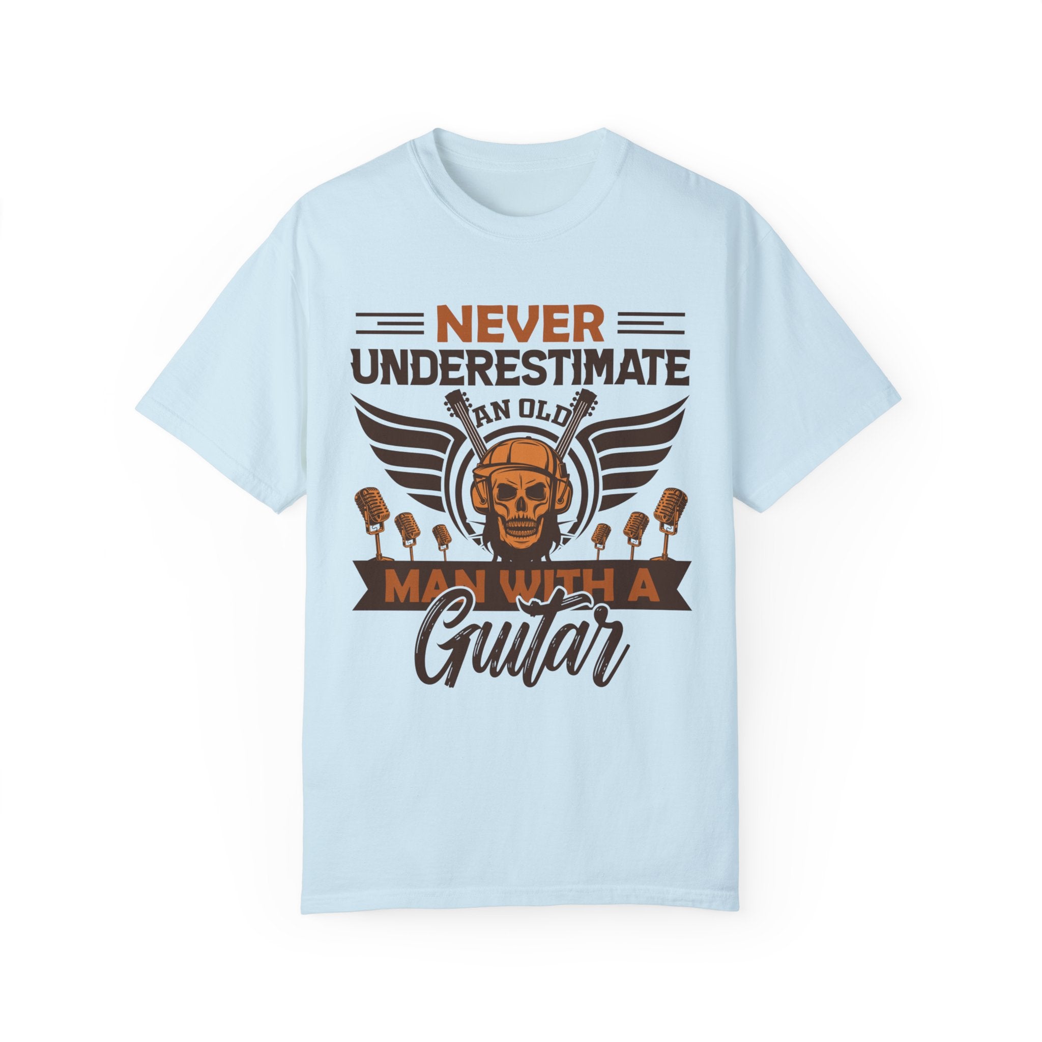 Guitar Lover Shirt, Never Underestimate An Old Man With A Guitar Shirt, Electric Guitar Gift, Musician Guitarist Guitar Player Country T-shirt, Vintage Tshirt