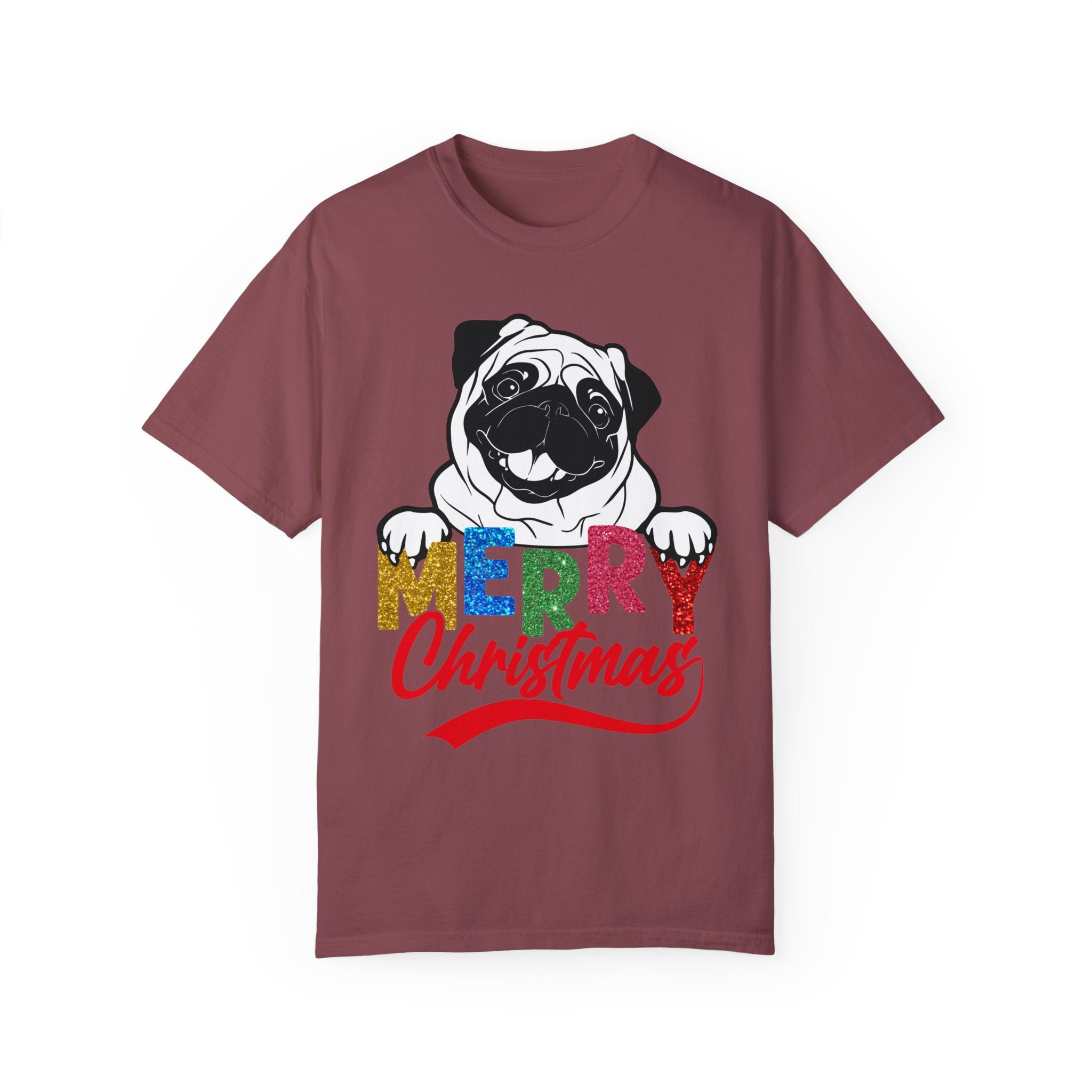 Pug Christmas Shirt, Merry Christmas, Christmas Party Tee, Christmas Dog Shirt, Gift For Christmas, Cute Dog Shirt, Christmas Tee, Gift For Dog Lover