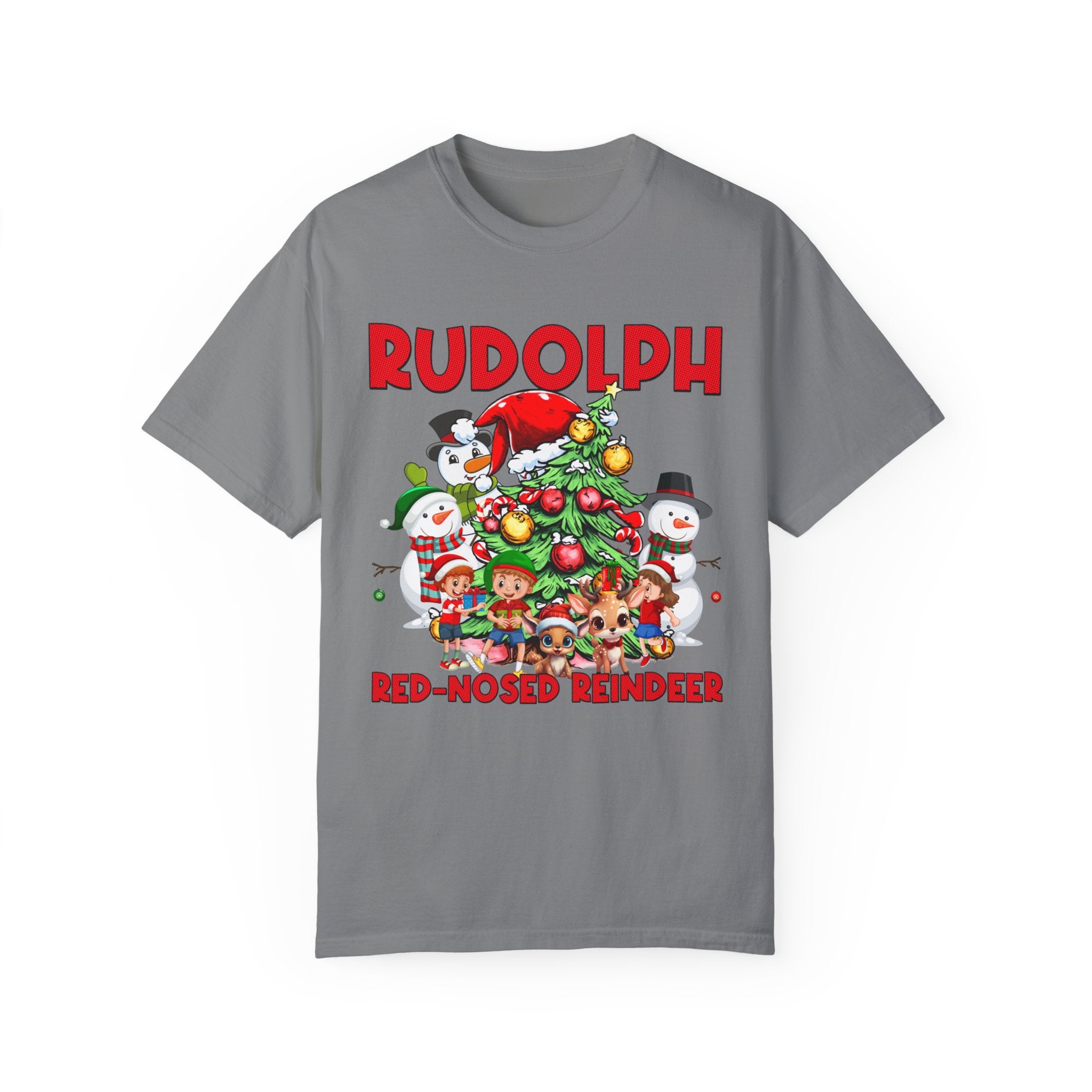 Vintage Rudolph Shirt Gift For New Year, Kids Christmas Shirt, Christmas Reindeer Tshirt, Christmas Cartoon Sweater, Retro Xmas Sweatshirt