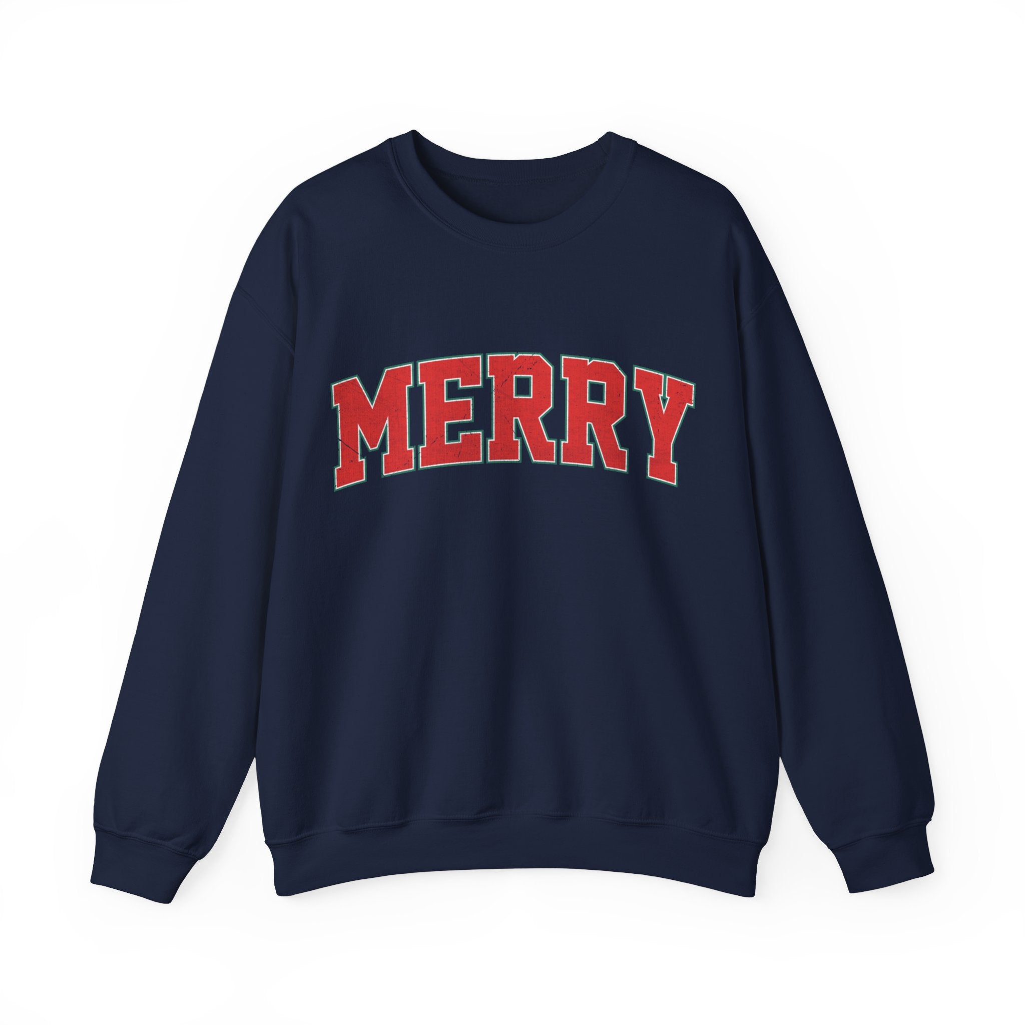 Merry Christmas Sweatshirt, Christmas Shirts, Cute Winter Sweater, Christmas Shirt for Women, Christmas Crewneck Sweatshirt, Holiday Sweater