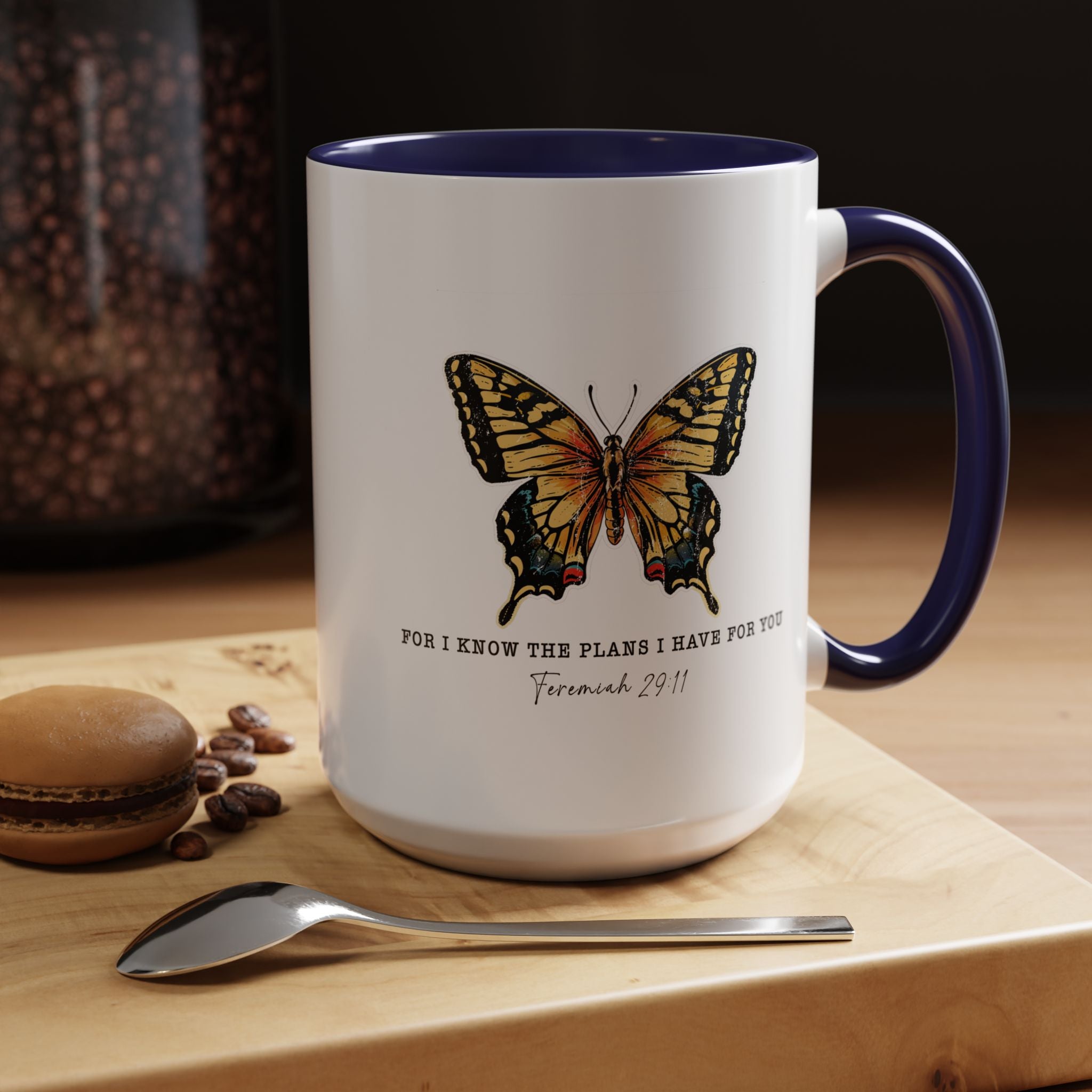 Religious Coffee Mug, Jesus Mug, For I Know The Plans I Have For You, Christian Cup, Faith Mug, Bible Verse