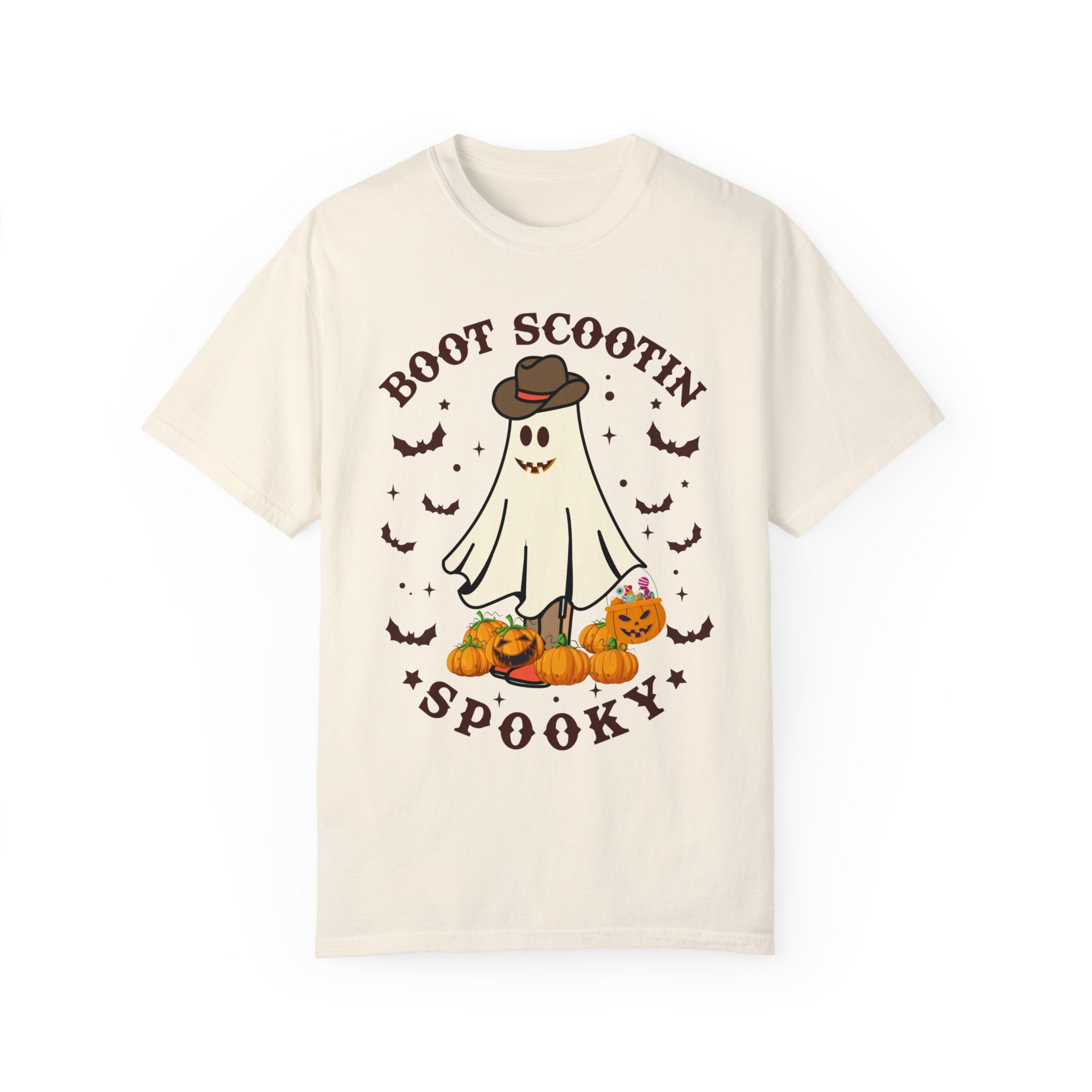 Boot Scootin Spooky Shirt, Halloween Shirt, Cowboy Ghost Shirt, Western Halloween Shirt, Cute Spooky Shirt, Halloween Gift