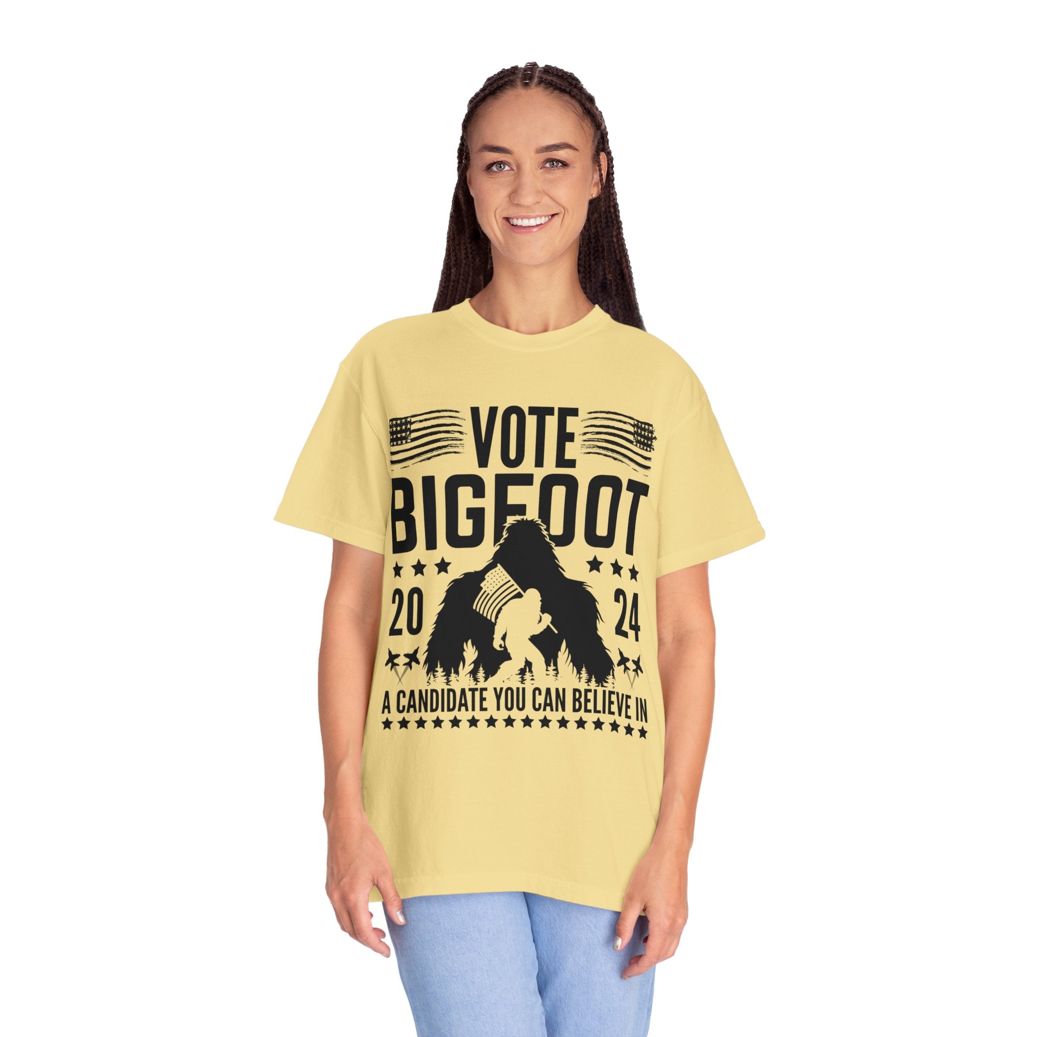 UNIDAZE Funny Bigfoot for President Shirt, Vote Bigfoot Shirt, Funny 2024 Election Shirt, Funny Sasquatch Shirt, Bigfoot Lover Shirt, Bigfoot 2024 Printify 2024 election shirt believe bigfoot bigfoot lover shirt bigfoot usa Cotton Crew neck DTG for president funny 2024 election funny bigfoot shirt funny election shirt Men's Clothing Oversized political satire sasquatch shirt T-shirts TikTok Unisex vote bigfoot vote bigfoot shirt Women's Clothing