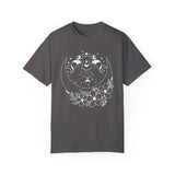 Mystical Moon Phase Witch Hands Shirt, Moon Phase T-Shirt, Celestial Shirt, Floral Moon Phase Tee, Boho Shirt, Moon Gift Shirt For Woman