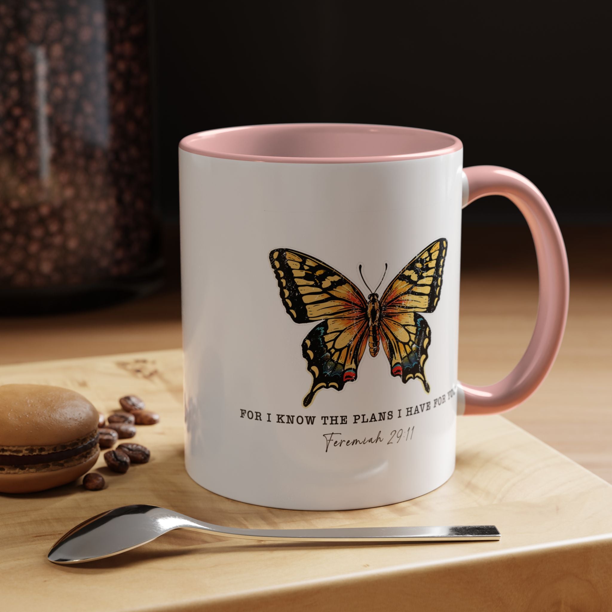 Religious Coffee Mug, Jesus Mug, For I Know The Plans I Have For You, Christian Cup, Faith Mug, Bible Verse