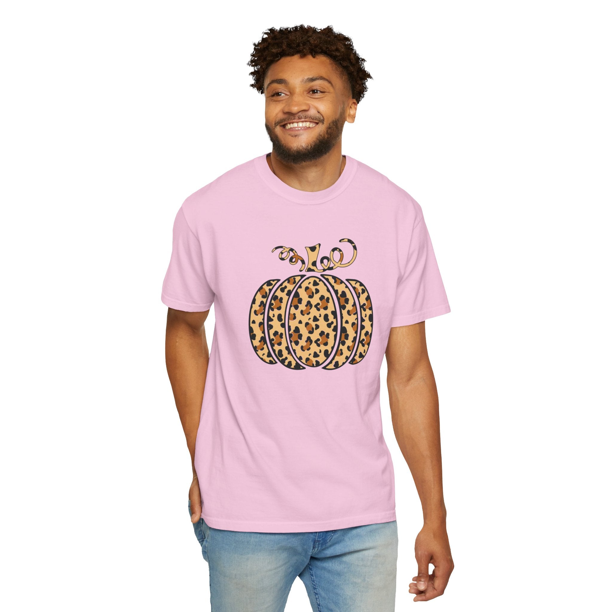 Leopard Pumpkin T-Shirt, Cheetah Pumpkin Shirt, Thanksgiving Shirt, Thankful Shirt, Fall Shirt, Hello Pumpkin