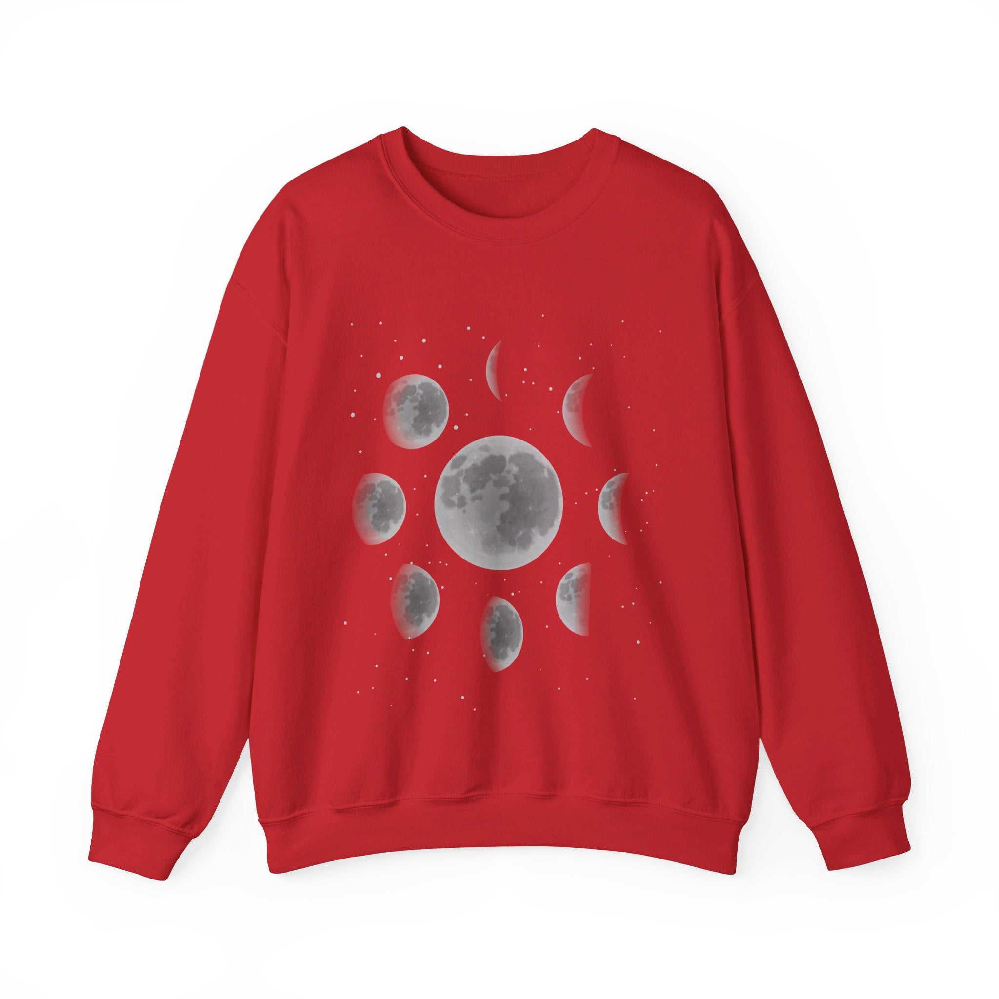 Moon Phase Lunar Sweatshirt, Celestial Shirt, Astrology Tee, Spiritual Sweatshirt, Aesthetic Shirt, Moon Shirt, Mystical Shirt, Astronomy Shirt