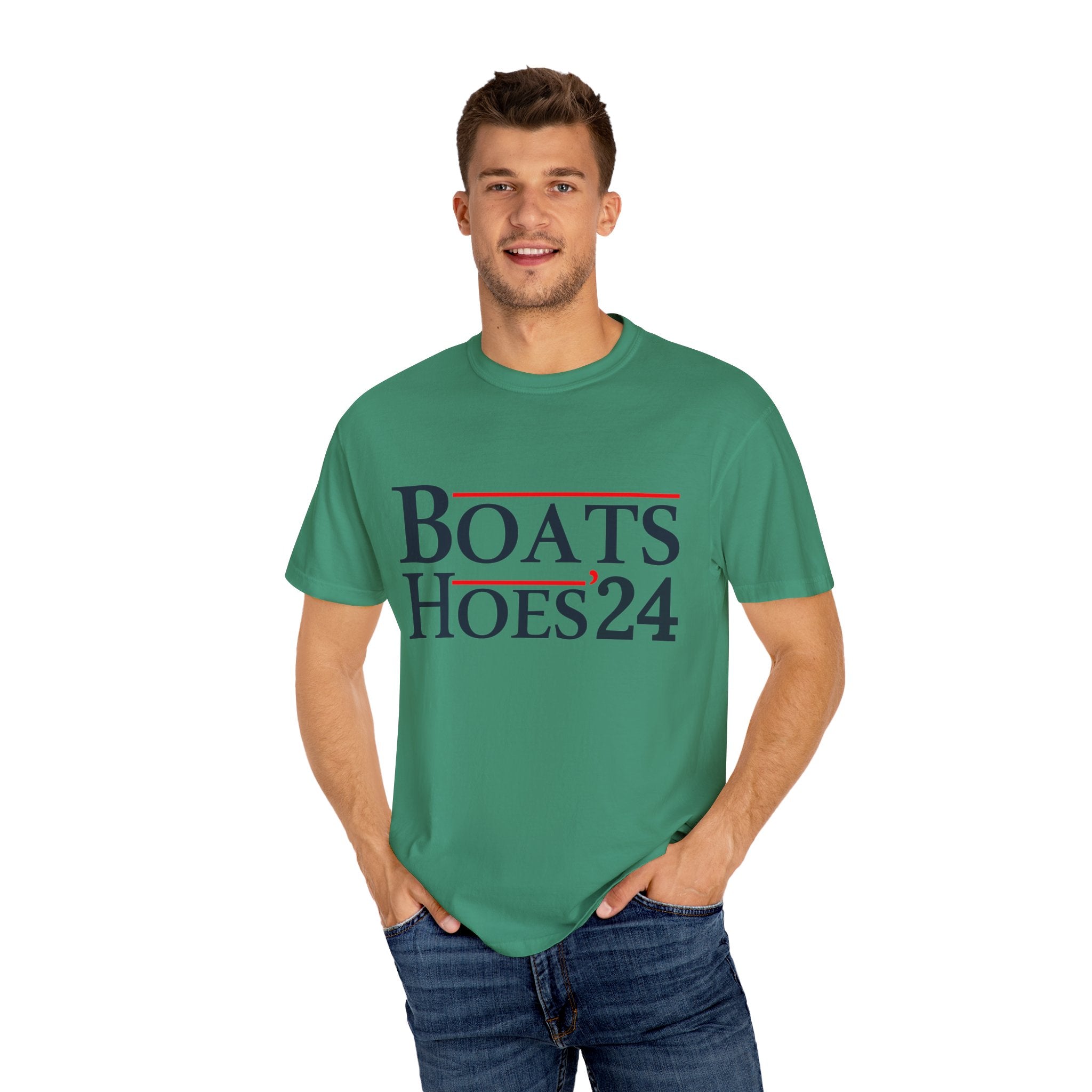 UNIDAZE Boats and Hoes 2024 T-Shirt, Funny Election Shirt, Trendy Election Day 24 Tee, Patriotic Shirt, Election Lover Gift Tee, Fun Stepbrother Tee Printify 4th of july gift boating shirt boats and hoes boats and hoes 2024 catalina wine mixer Cotton Crew neck cute birthday gift DTG fourth of july shirt fourth of july tee funny boating shirt Men's Clothing Oversized patriotic shirt patriotic sweatshirt step brothers shirt T-shirts TikTok Unisex Women's Clothing