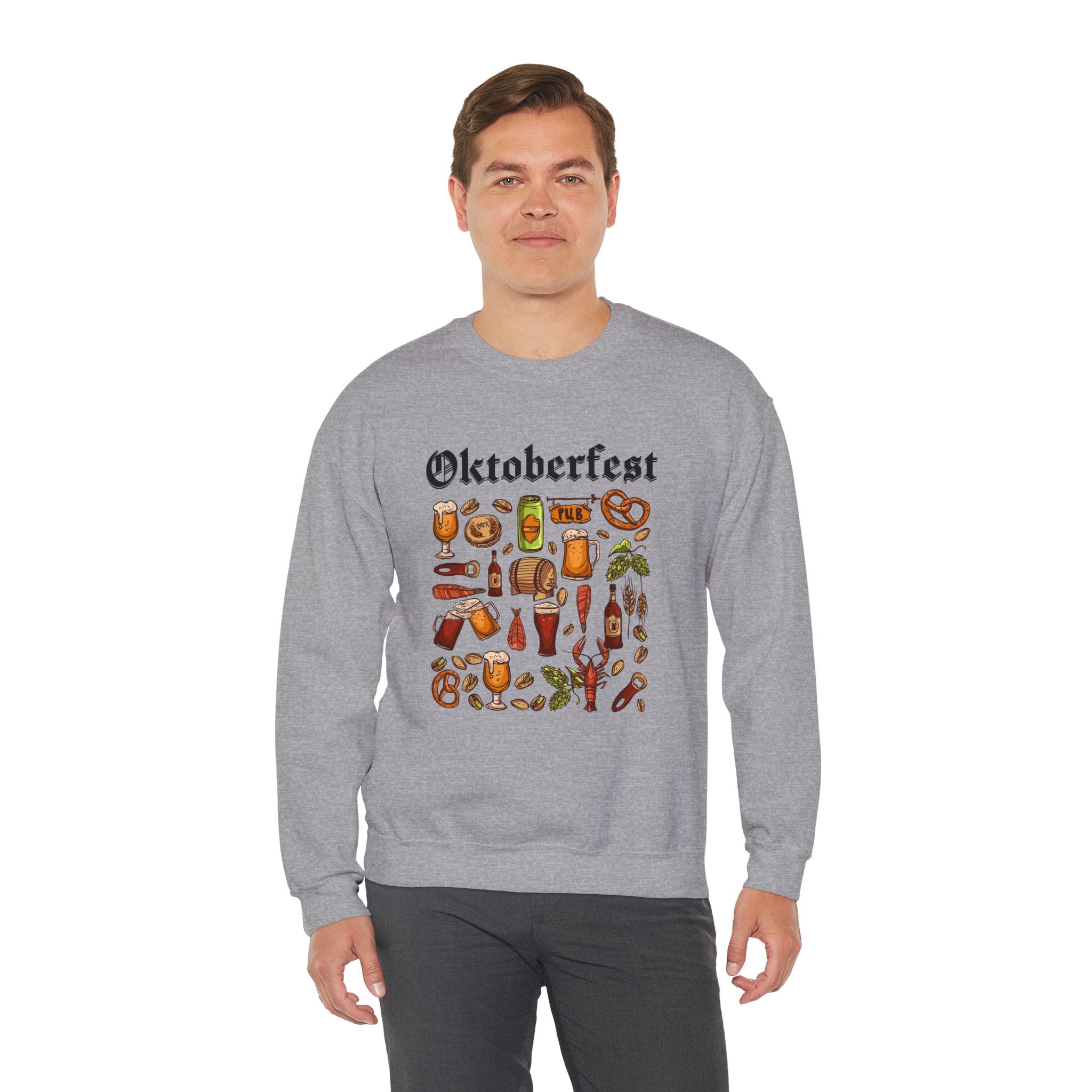 Oktoberfest Beer Festival Sweatshirt, Beer Drinking Oktoberfest Party Shirt, German Oktoberfest Shirt, Funny Oktoberfest Sweater