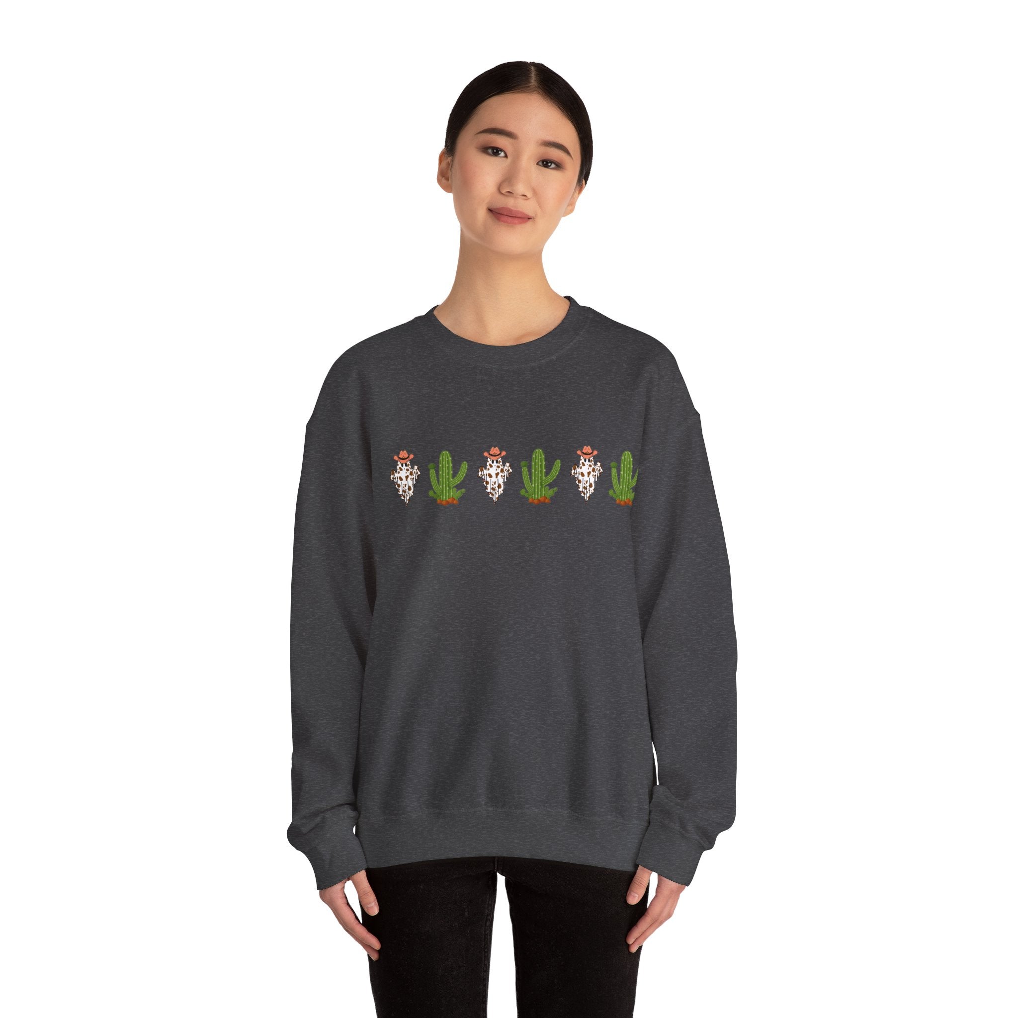 Halloween Cactus Sweatshirt, Ghost Cactus Shirt, Halloween Planter, Halloween Sweatshirt, Fall Shirt, Autumn Shirt, Witch Hoodie, Saguaro