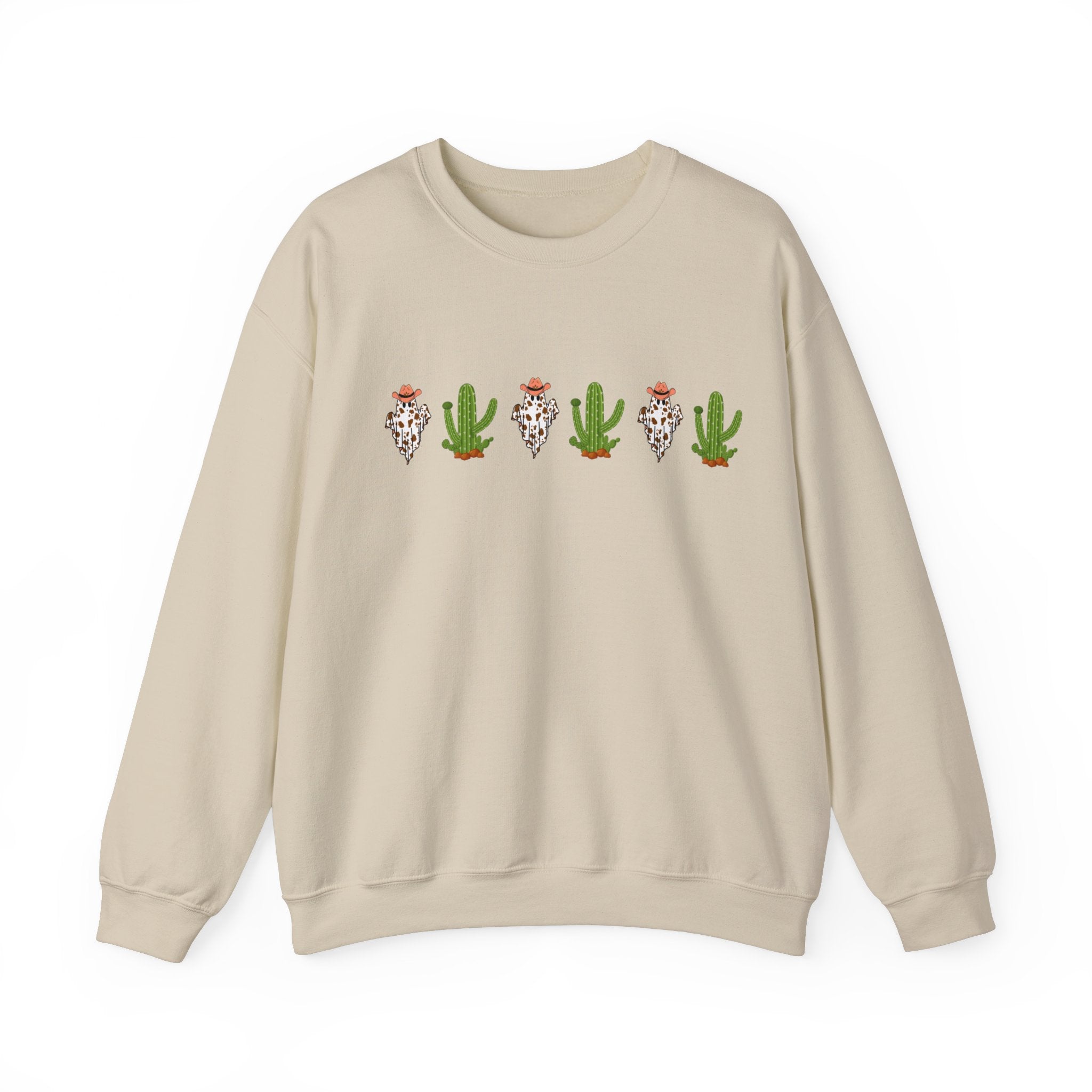 Halloween Cactus Sweatshirt, Ghost Cactus Shirt, Halloween Planter, Halloween Sweatshirt, Fall Shirt, Autumn Shirt, Witch Hoodie, Saguaro