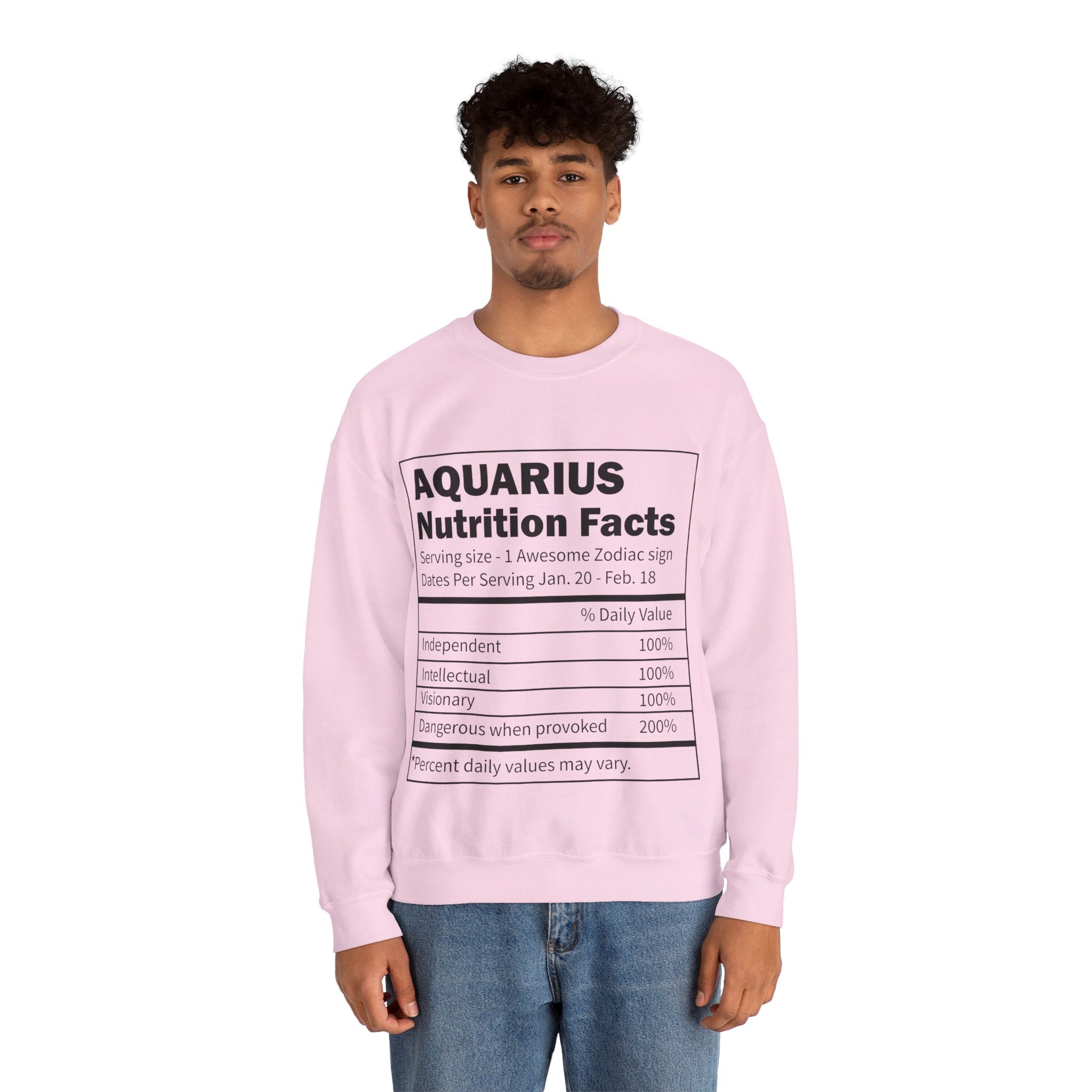 Zodiac Sign Nutrition Facts Sweatshirt, Horoscopes Shirt, Astrology Shirt, Summer Tees, Birthday Gift Ideas for Best Friends, Girl Friends
