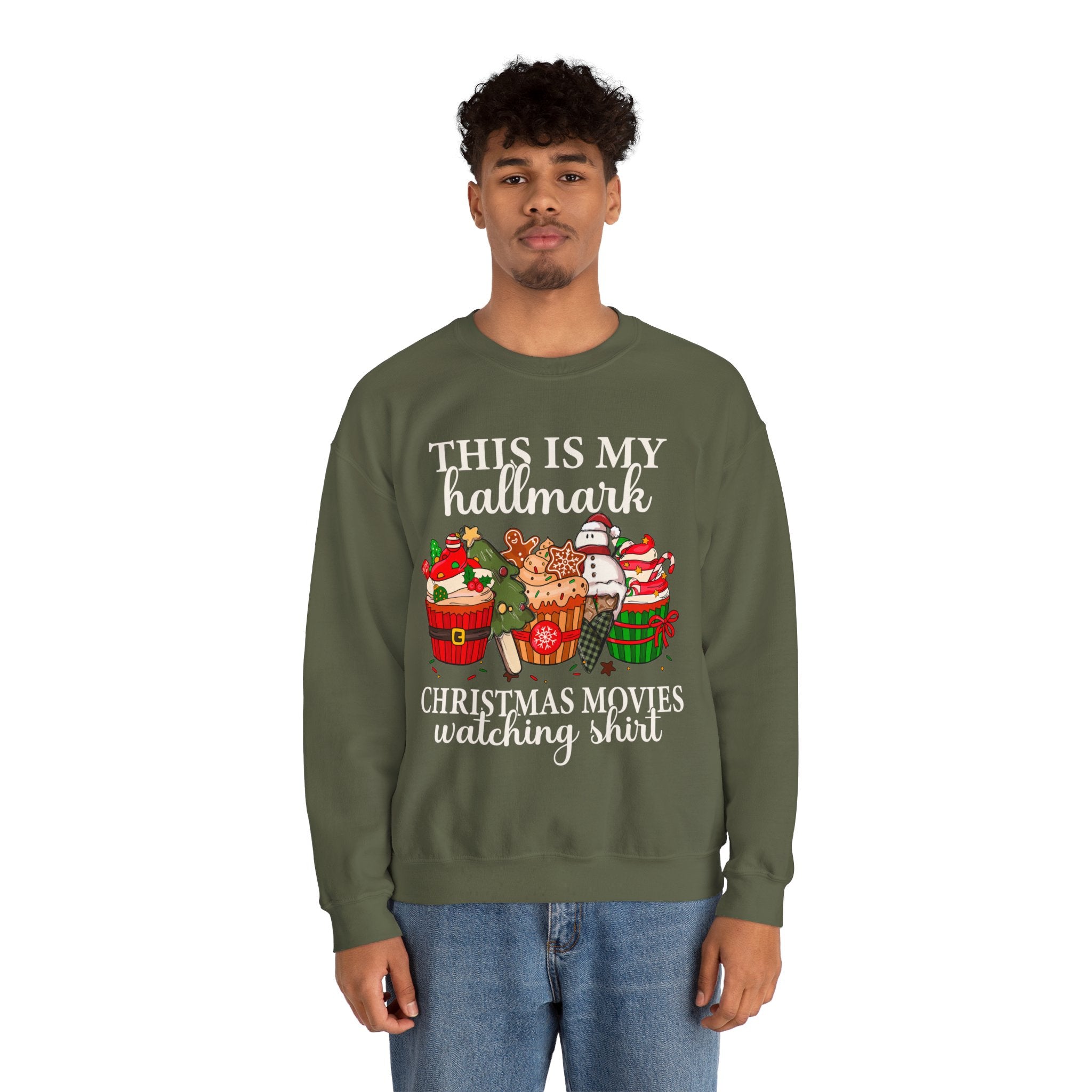 This is My Hallmark Christmas Movie Watching Sweatshirt, Hallmark Christmas Movies Shirt, Holiday Spirit Shirt, Hallmark Sweatshirt