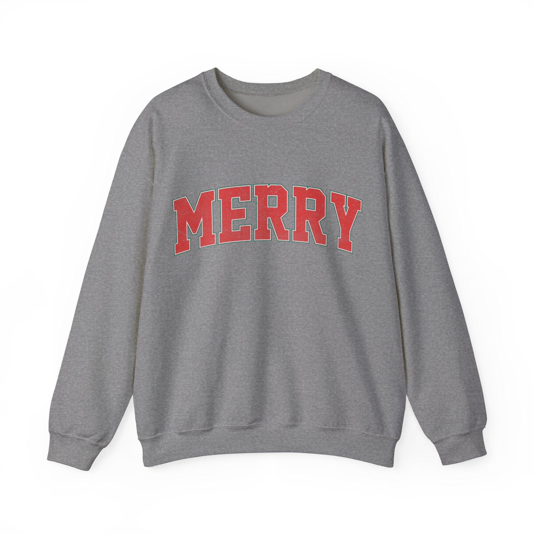 Merry Christmas Sweatshirt, Christmas Shirts, Cute Winter Sweater, Christmas Shirt for Women, Christmas Crewneck Sweatshirt, Holiday Sweater