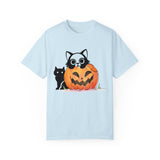 Vintage 90s Cat Halloween Shirt, Retro Halloween Shirt, Spooky Season Tee, Pumpkin Shirt, Halloween Shirt, Vintage Halloween Shirt