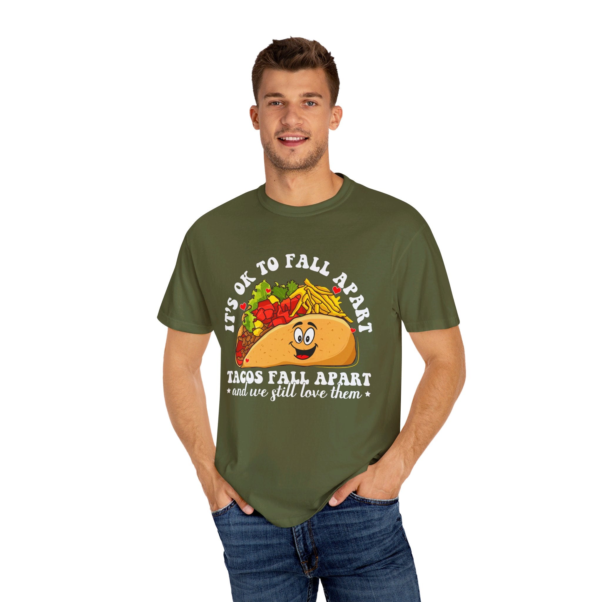 It's Ok To Fall Apart T-Shirt, Mental Health Awareness, Mental Health Shirt, Mental Health Tee, Tacos Fall Apart