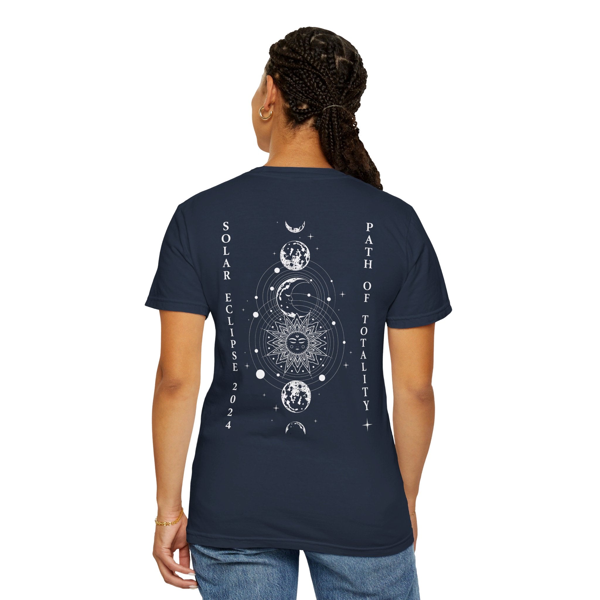 Total Solar Eclipse Shirt, Path of Totality Shirt, Countdown to Totality, Celestial Shirt, Astronomy Sun Shirt, Comfort Colors