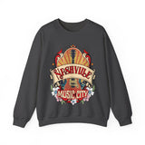 Nashville Tennessee Western Sweatshirt, Country Music Shirt, Vintage Nashville T-Shirt, Country Music Shirt Guitar Tees