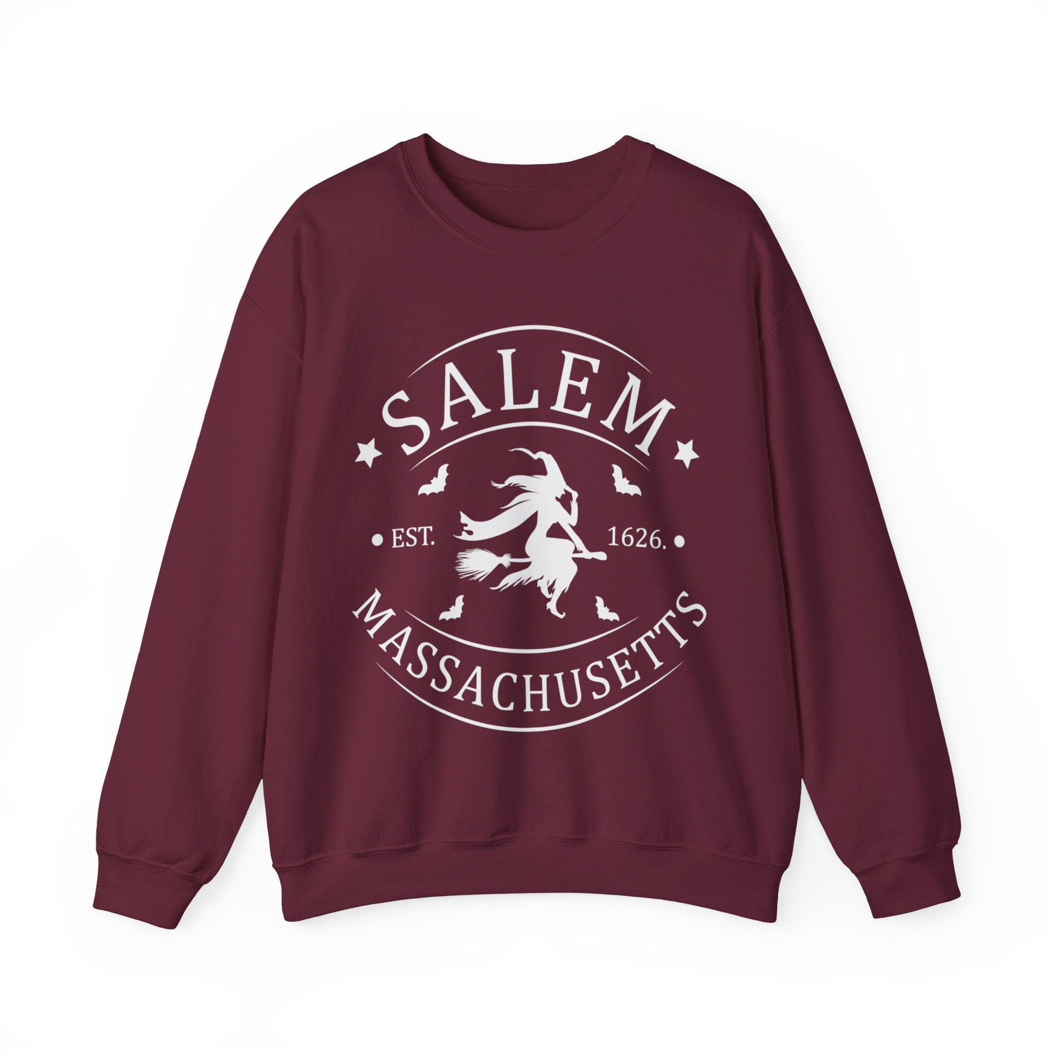 Salem Massachusetts Halloween Sweatshirt, Salem Witches Shirt, Halloween Shirt, Salem Sweatshirt, Salem 1626 Sweatshirt